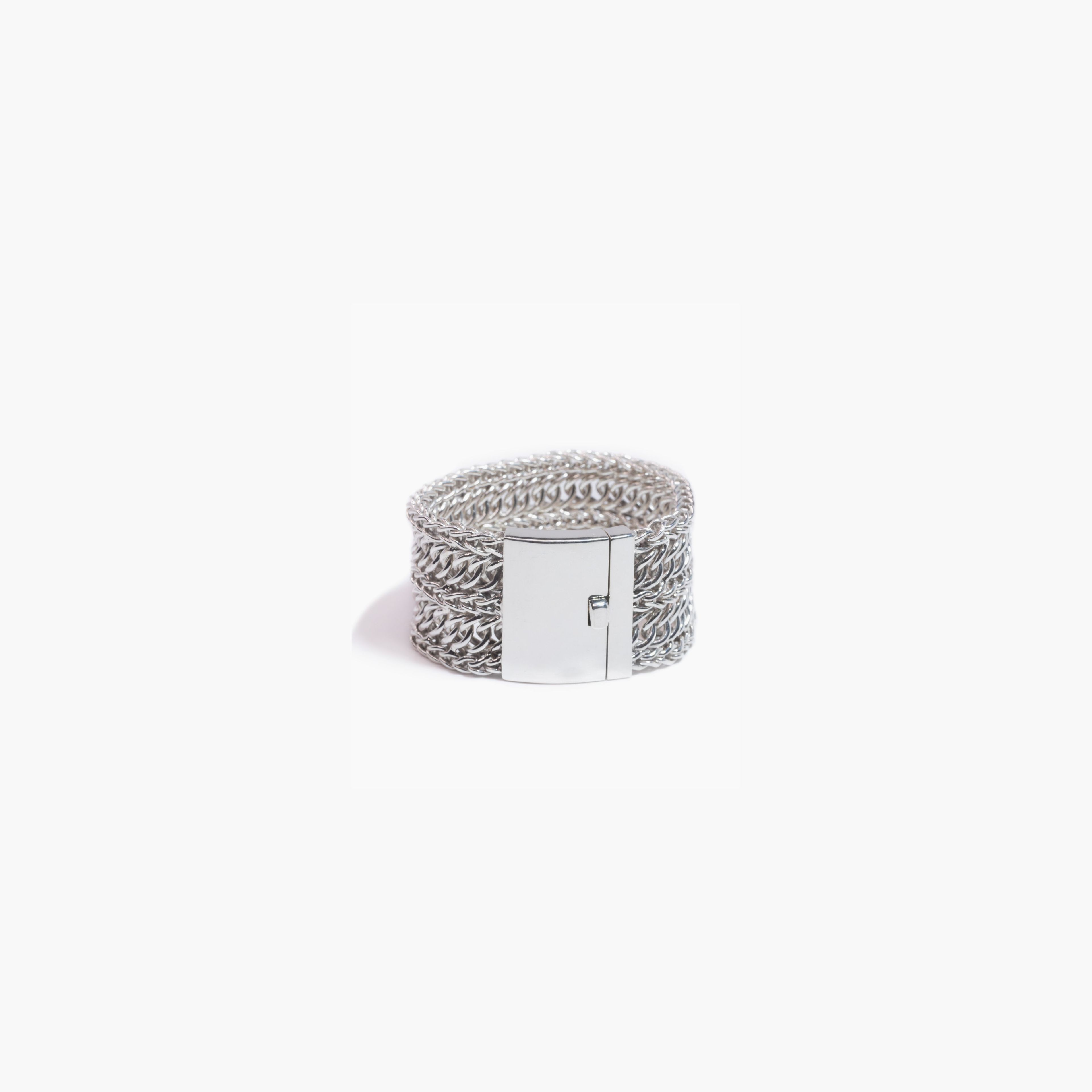 Woven Bracelet with Clasp