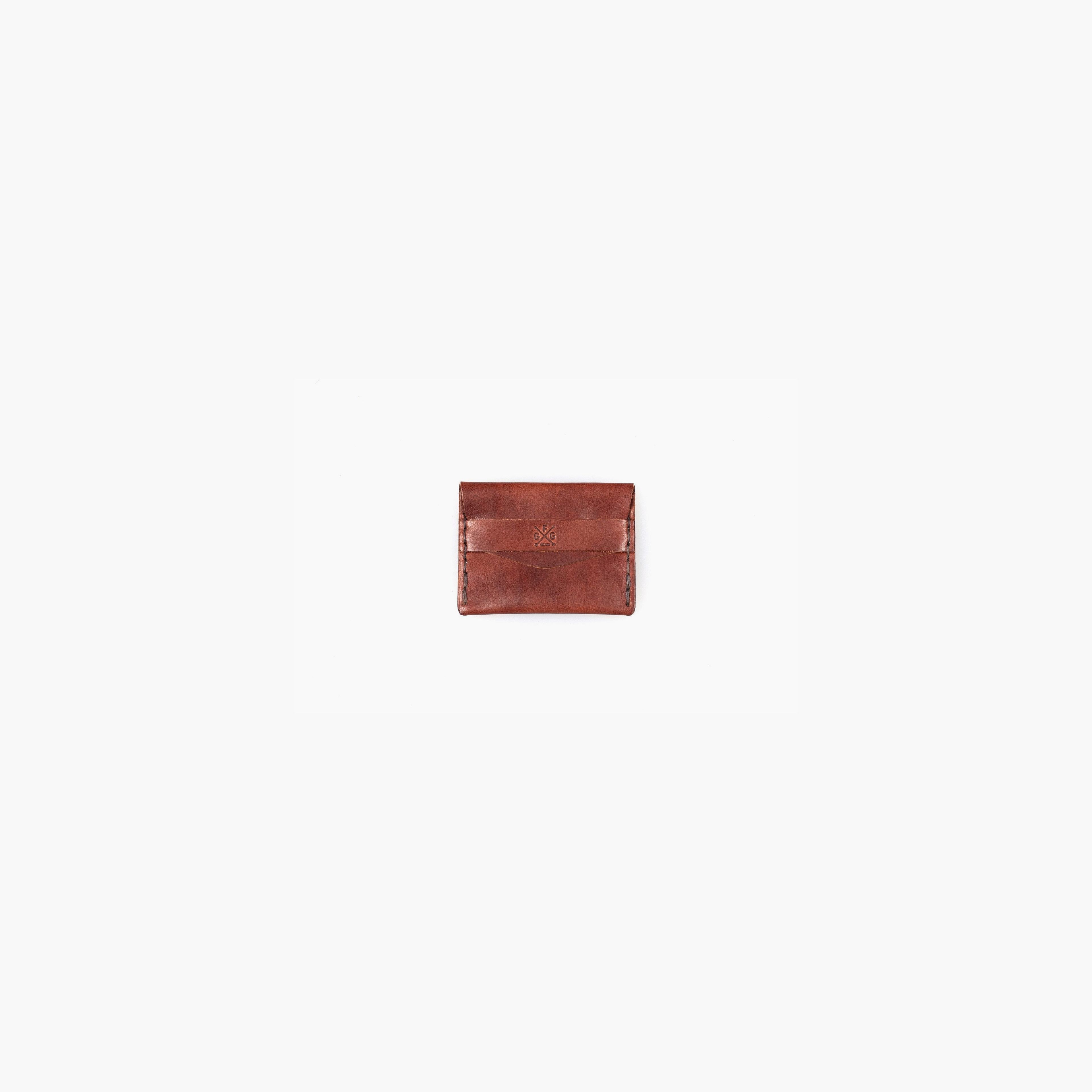 Tuck Leather Card Wallet (Ready To Ship)