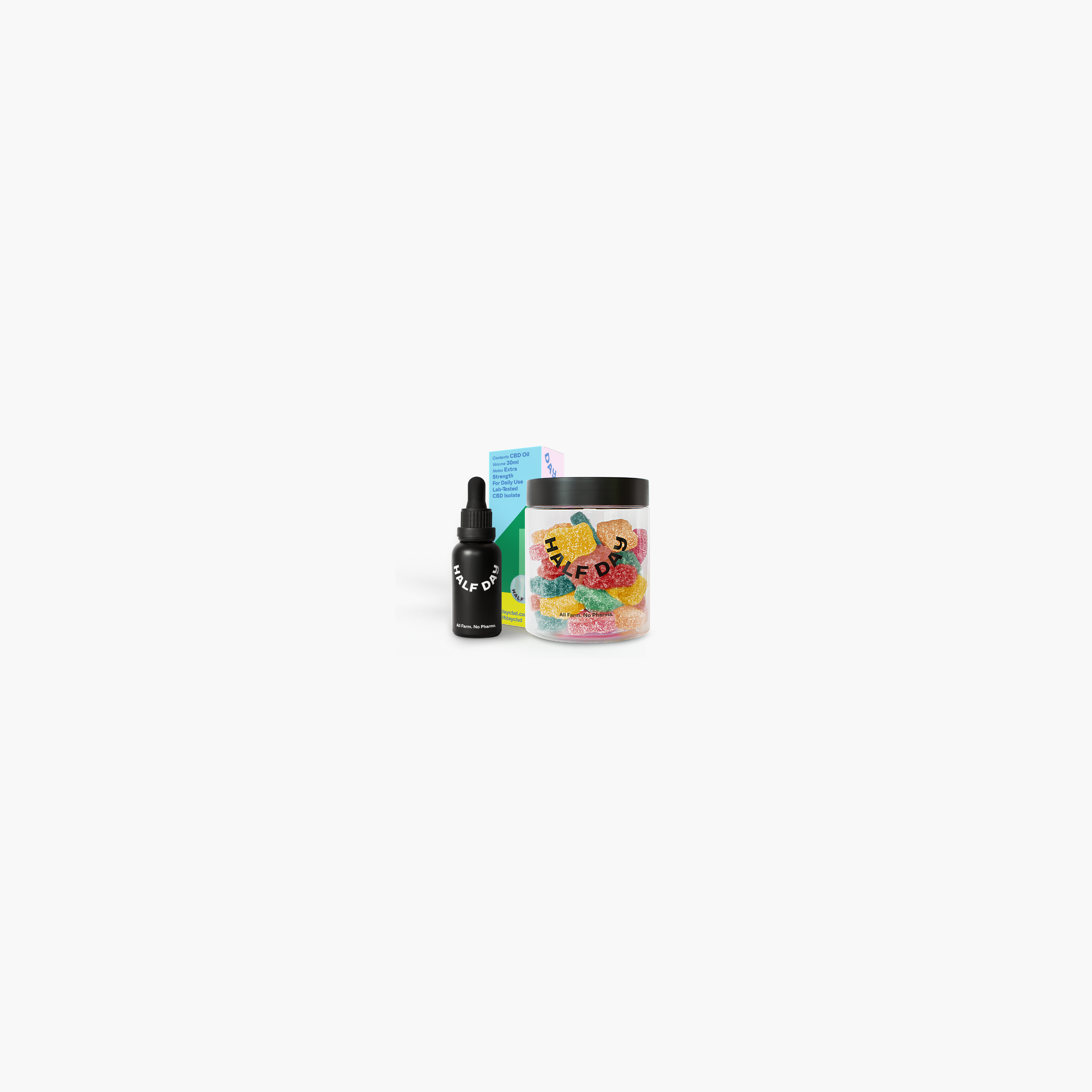 25mg CBD Gummies | 2000mg Isolate CBD Oil | CBD Bundle