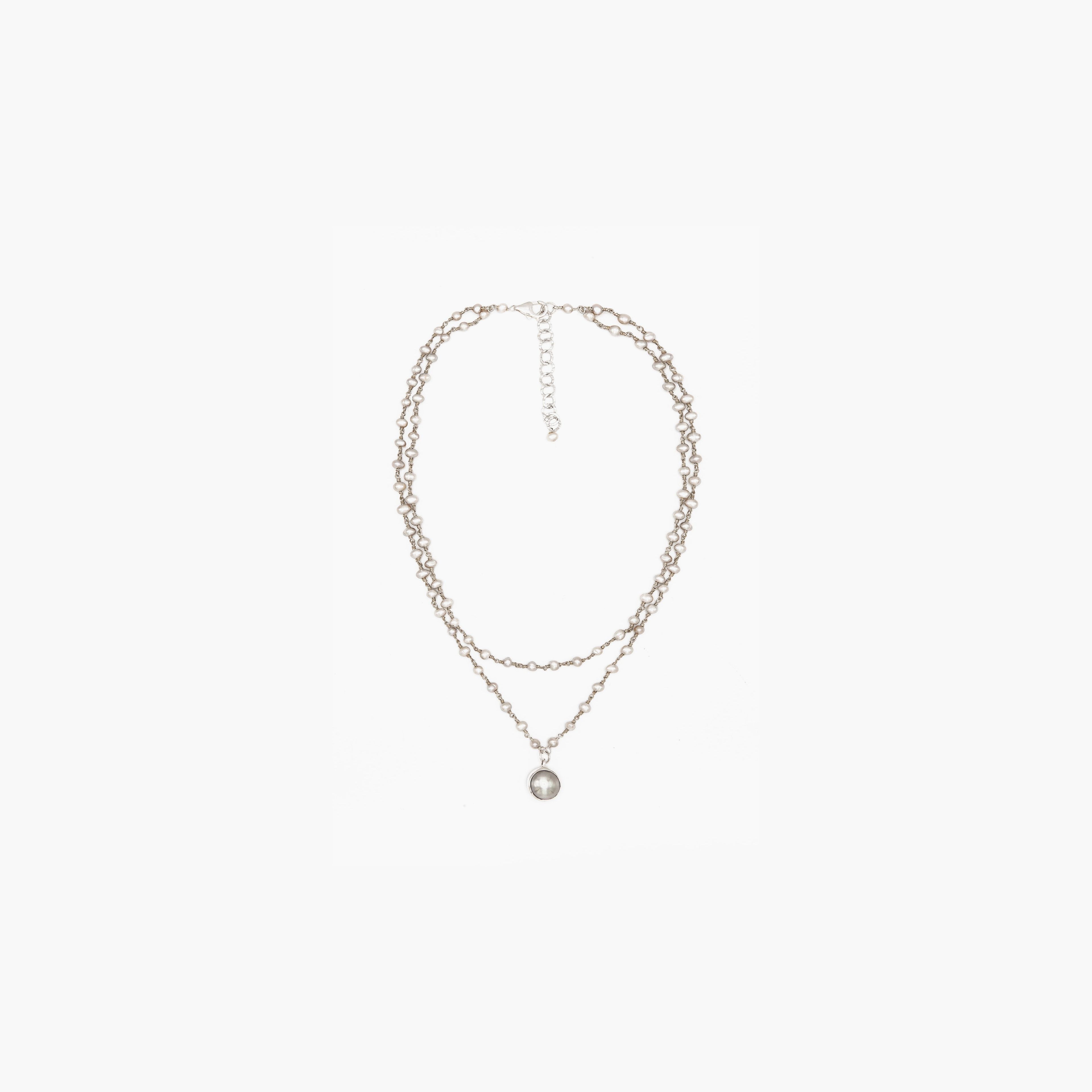Pearl Cascade Necklace
