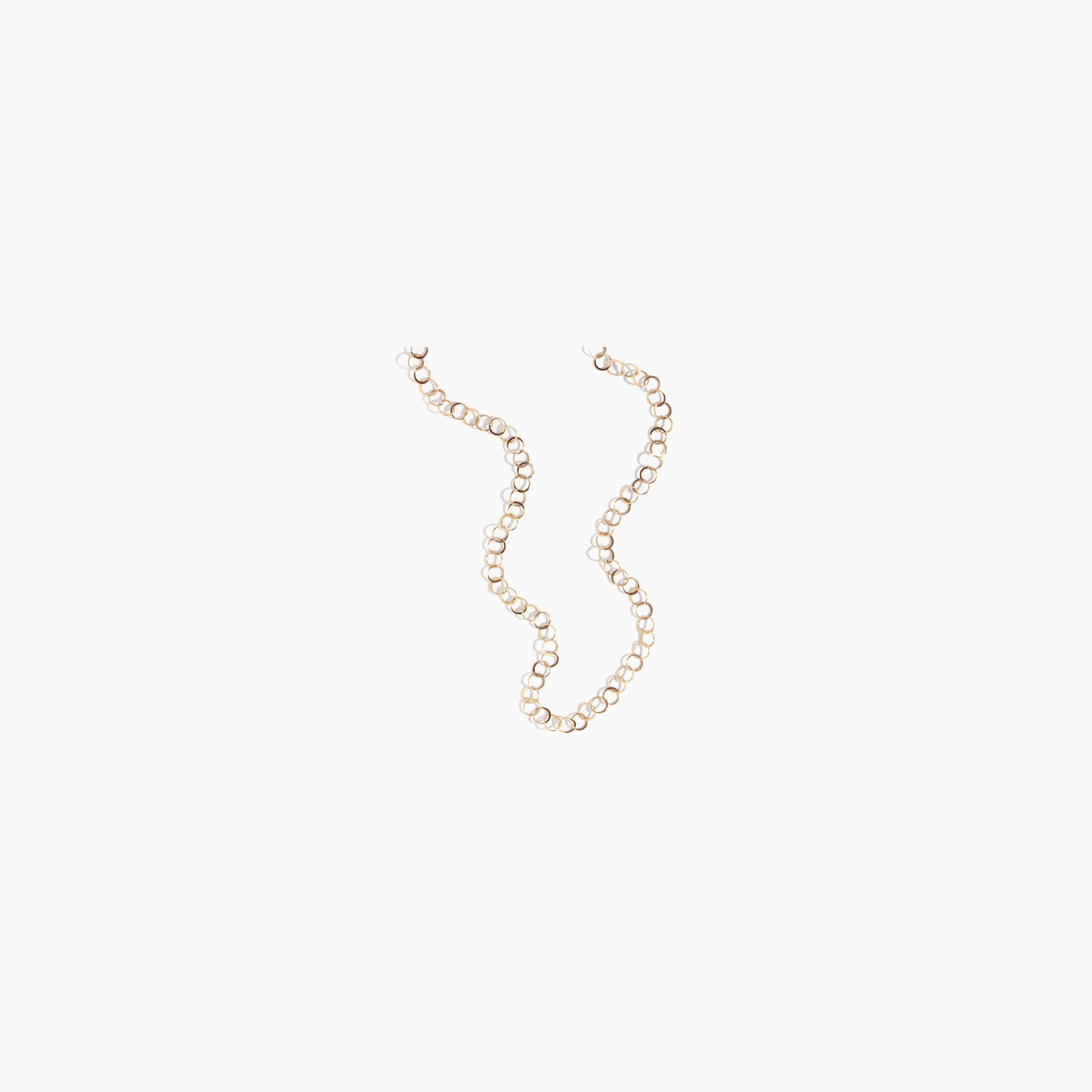 Mini link handmade chain necklace