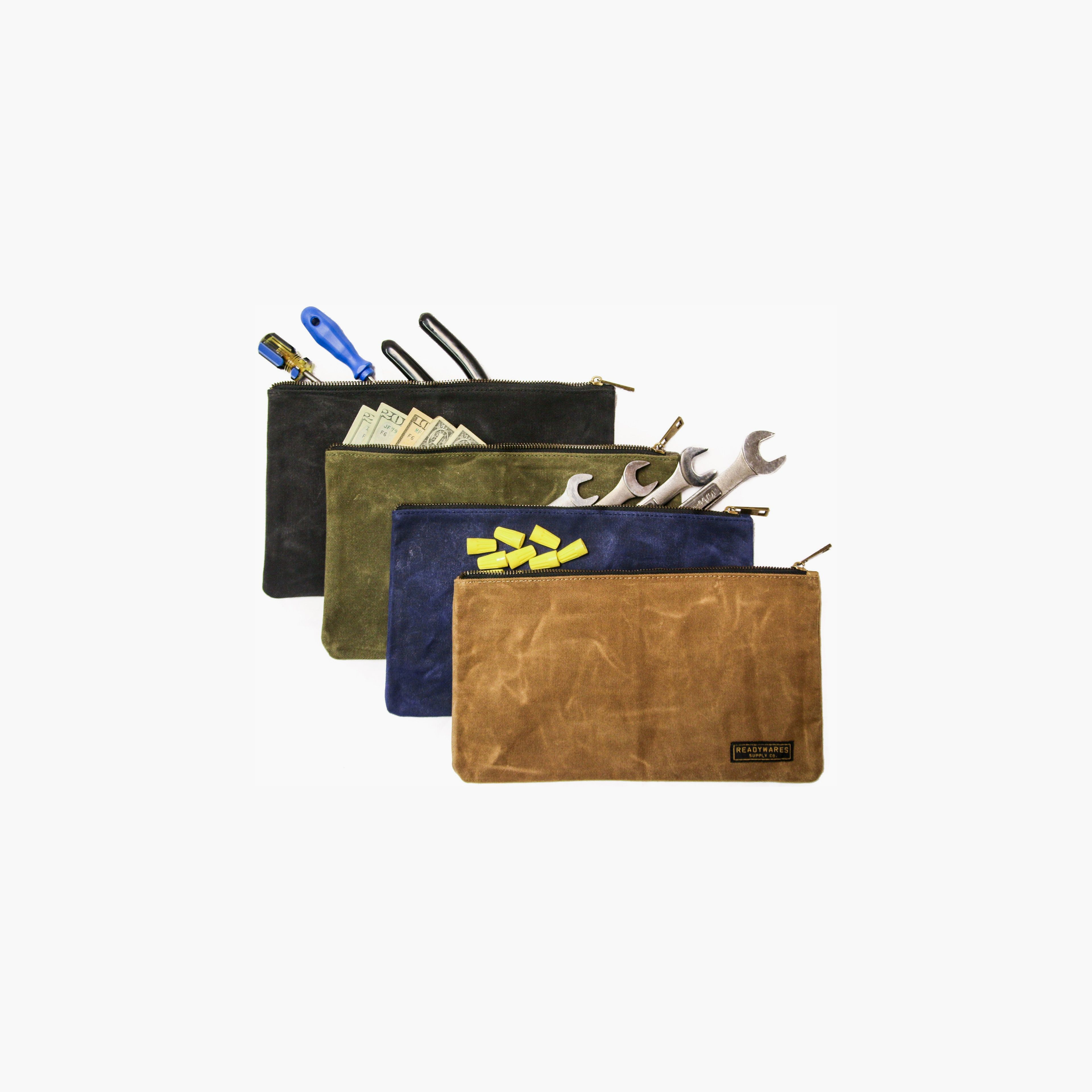 Zipper Tool Bags 4-Pack