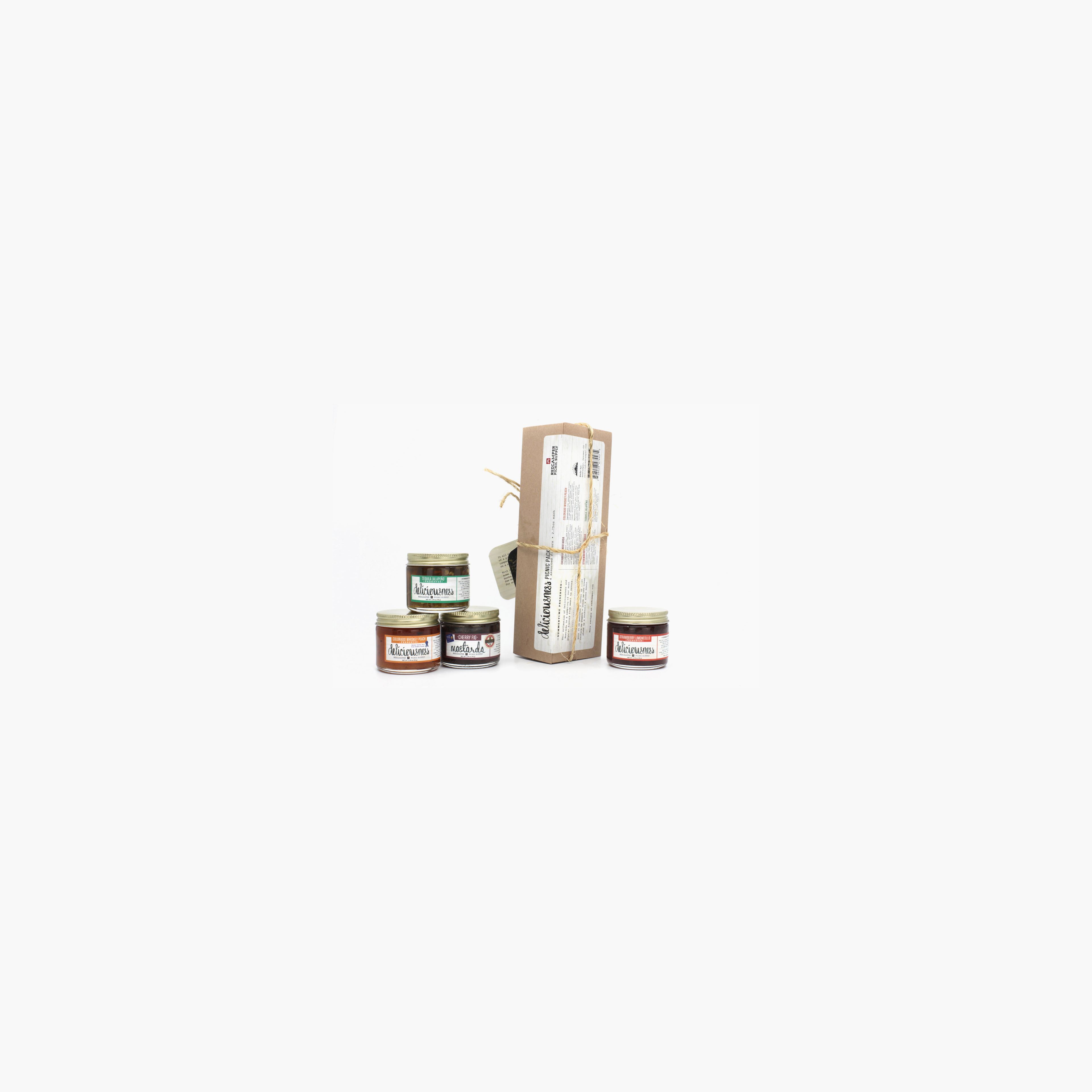 Gift Set Picnic 4 Pack - 4 small jars