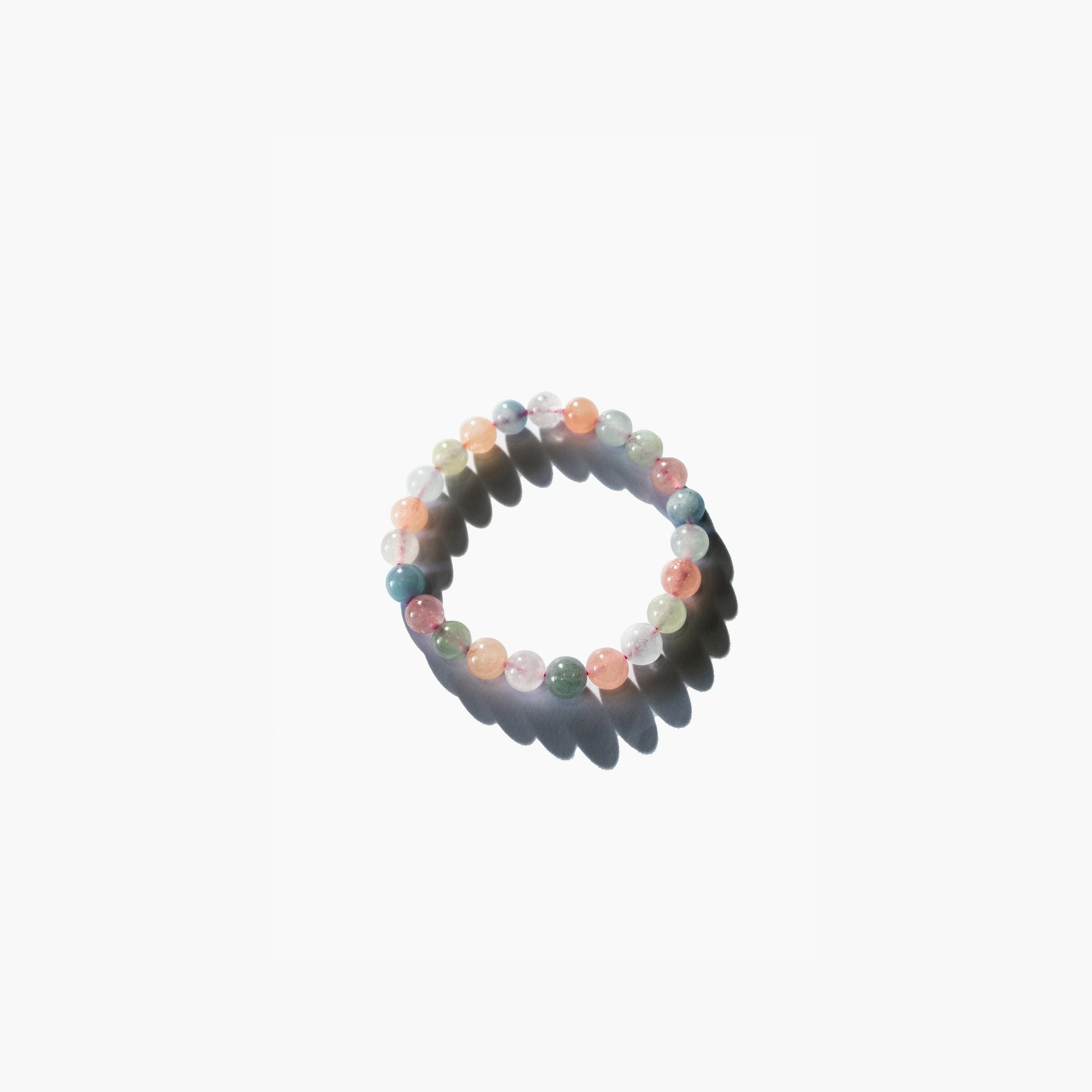Billie — Beaded jade stone bracelet