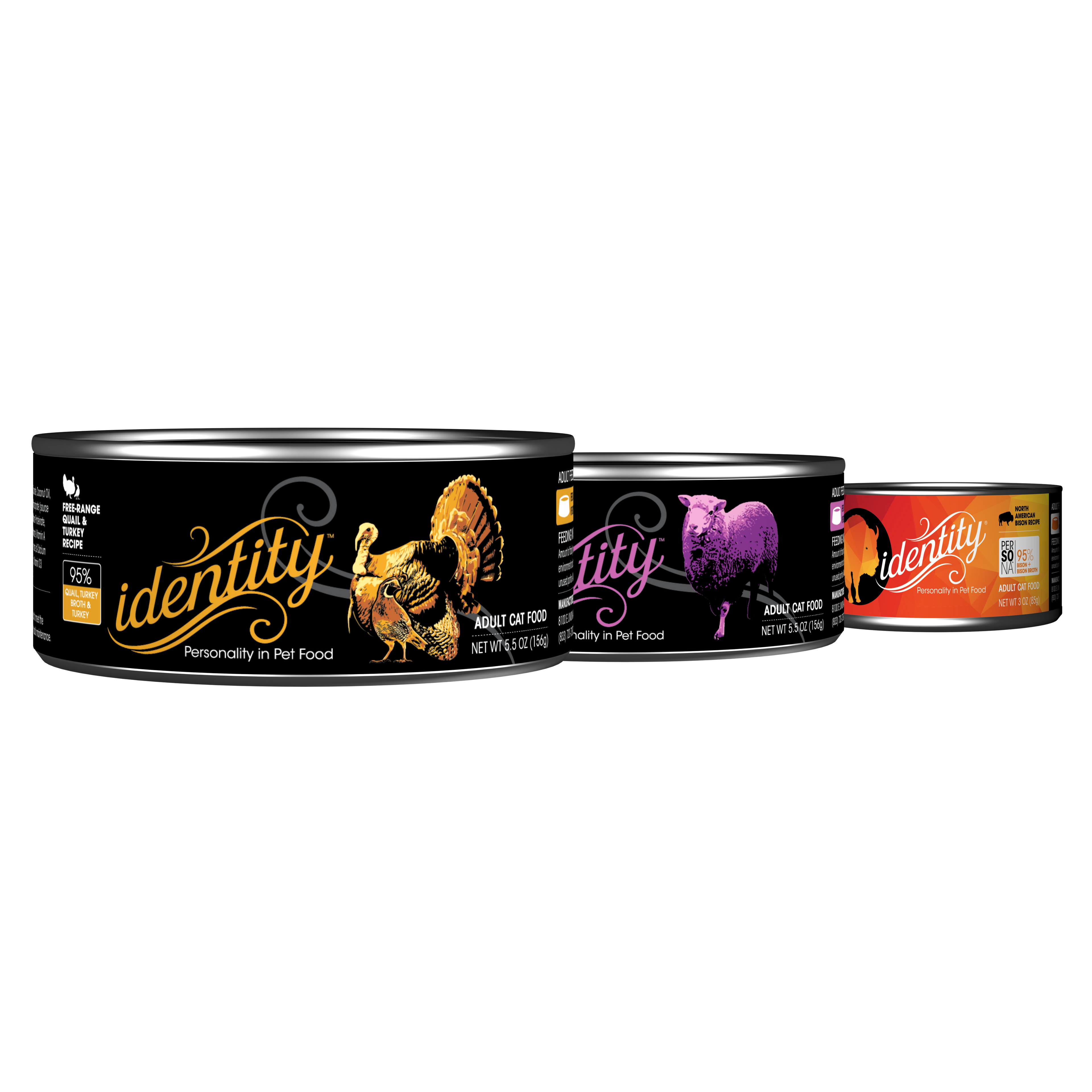 Identity Pâté Wet Cat Food Assorted "Sample" Variety Pack (Small)