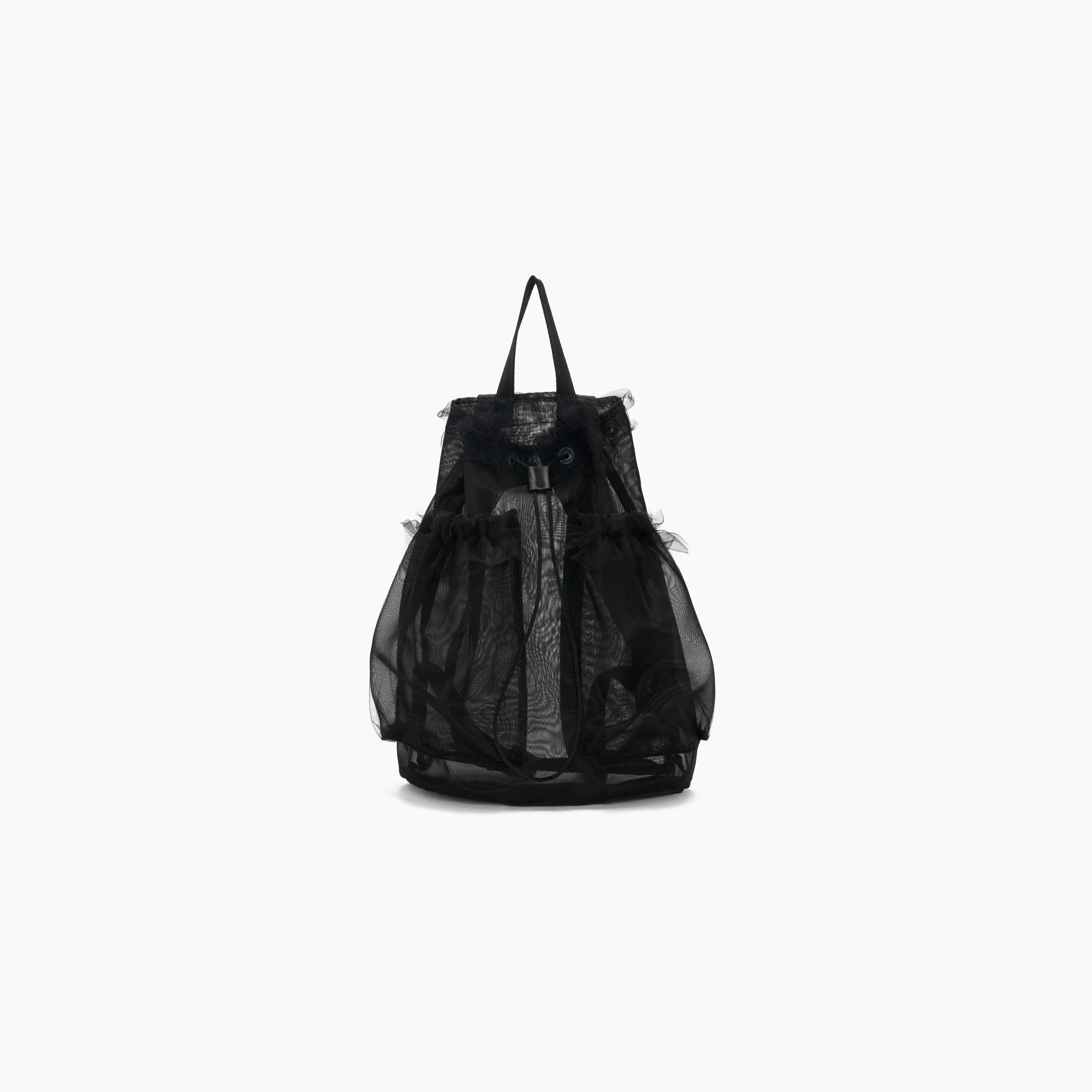 Black Tulle Backpack