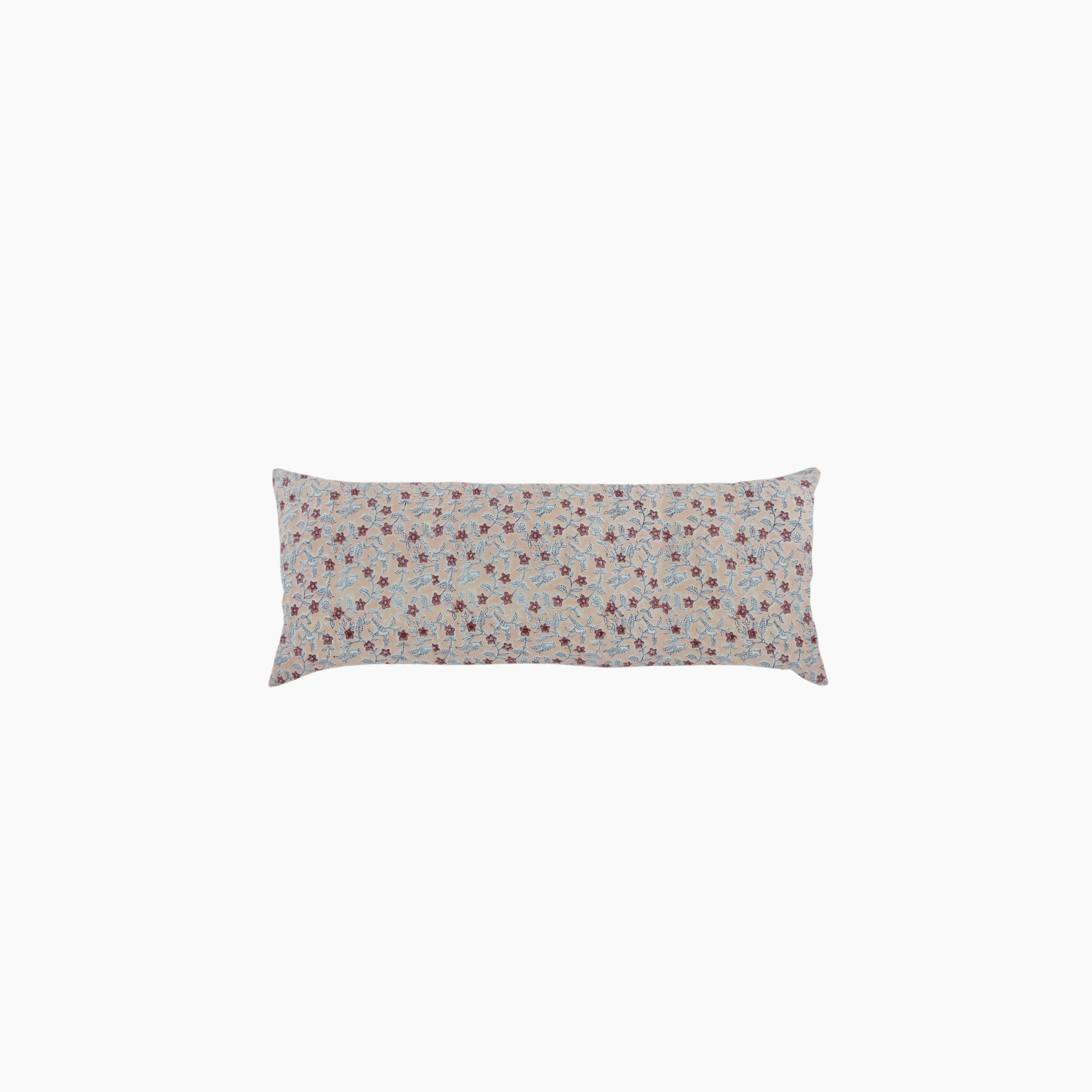 Cora Blush Linen Pillow