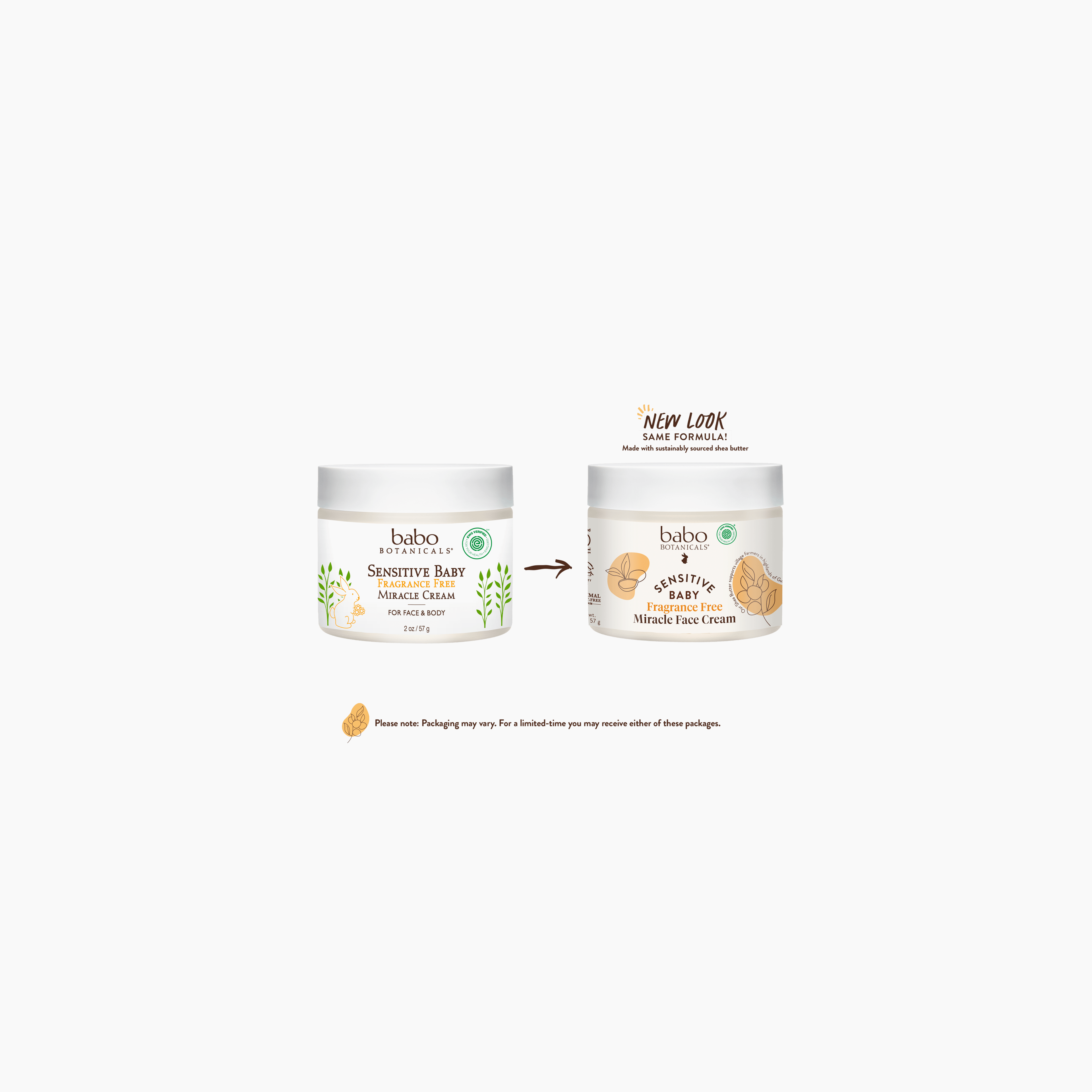 Sensitive Baby Fragrance-Free Miracle Face Cream