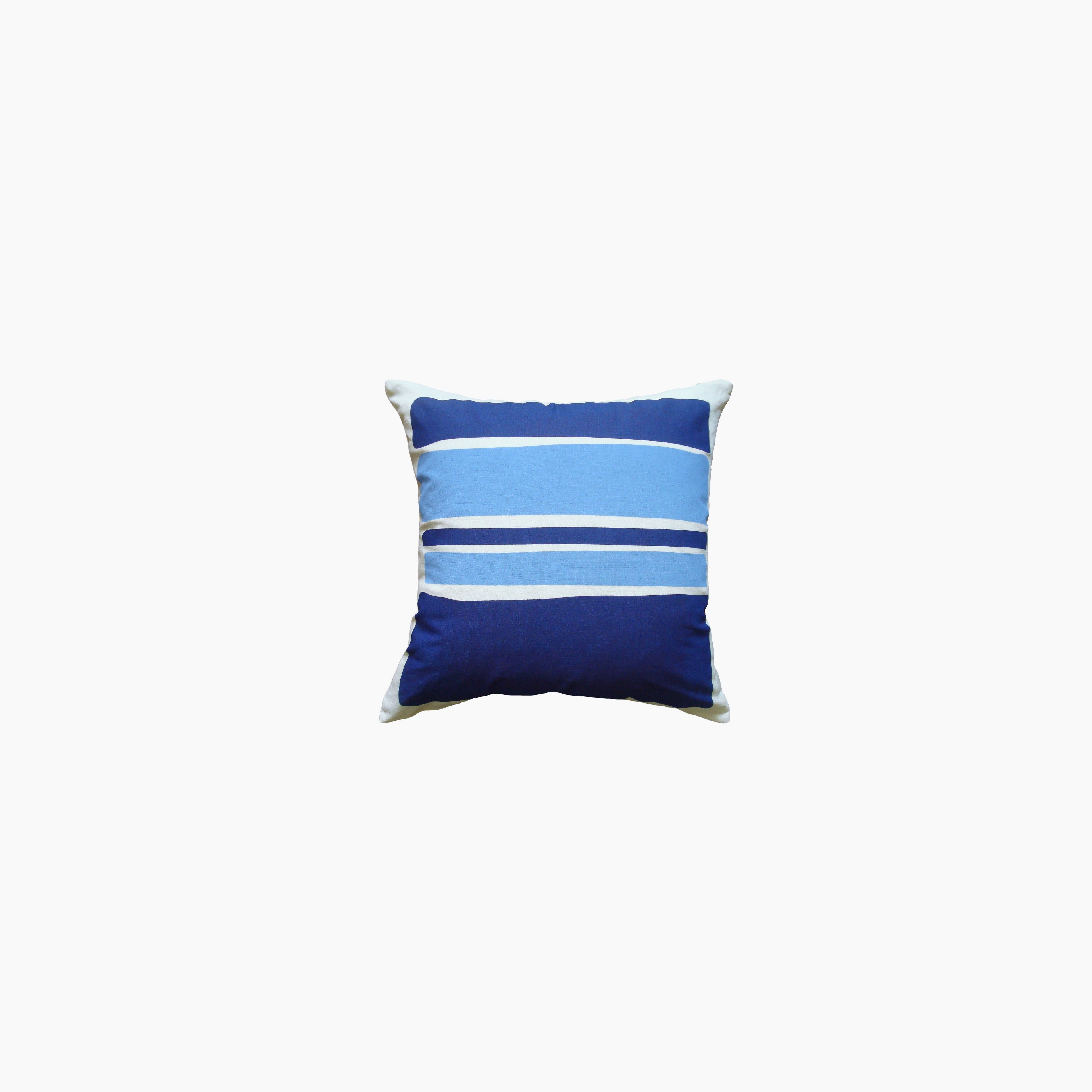 Color Block pillow cobalt LCB5