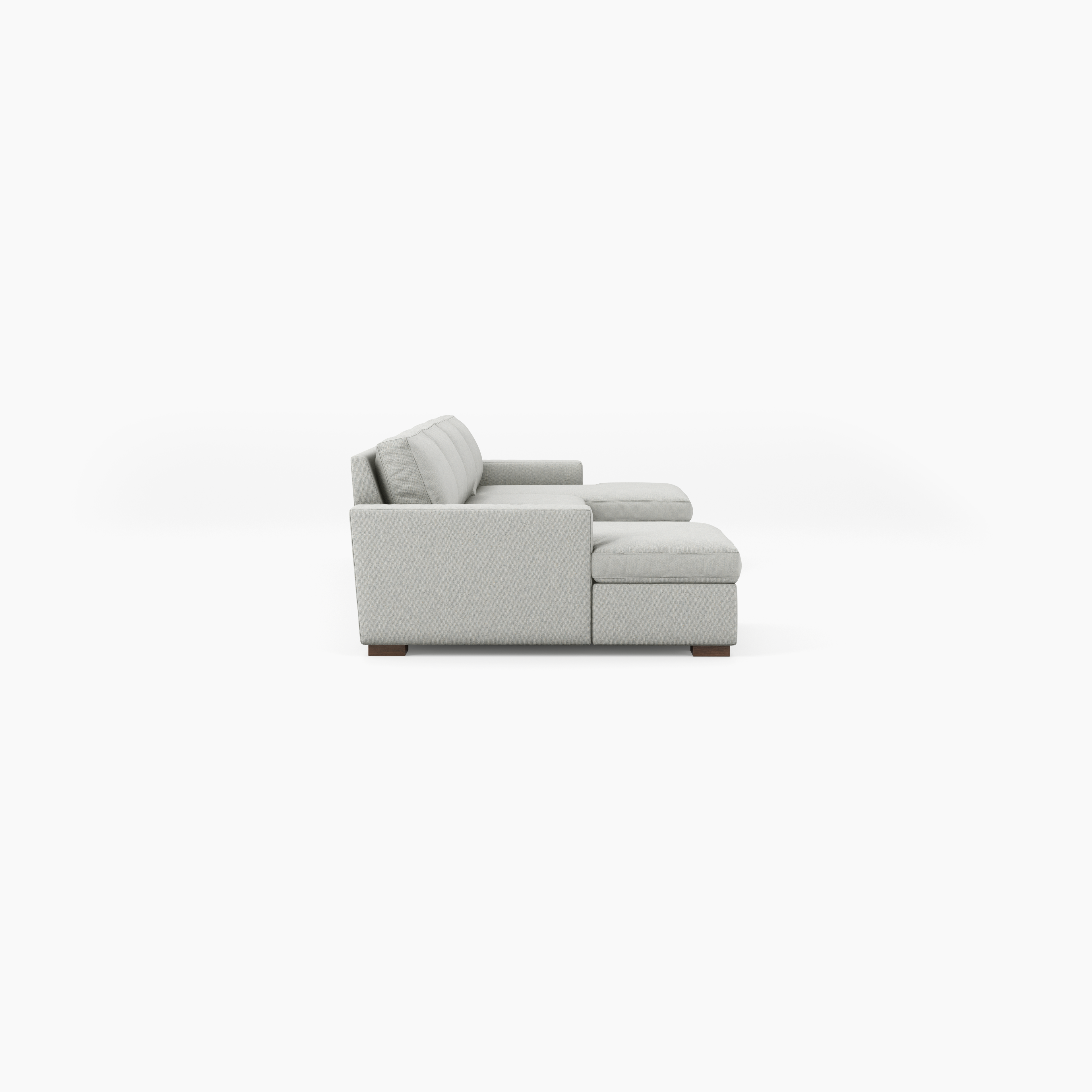 Couch Potato Double Chaise Sectional