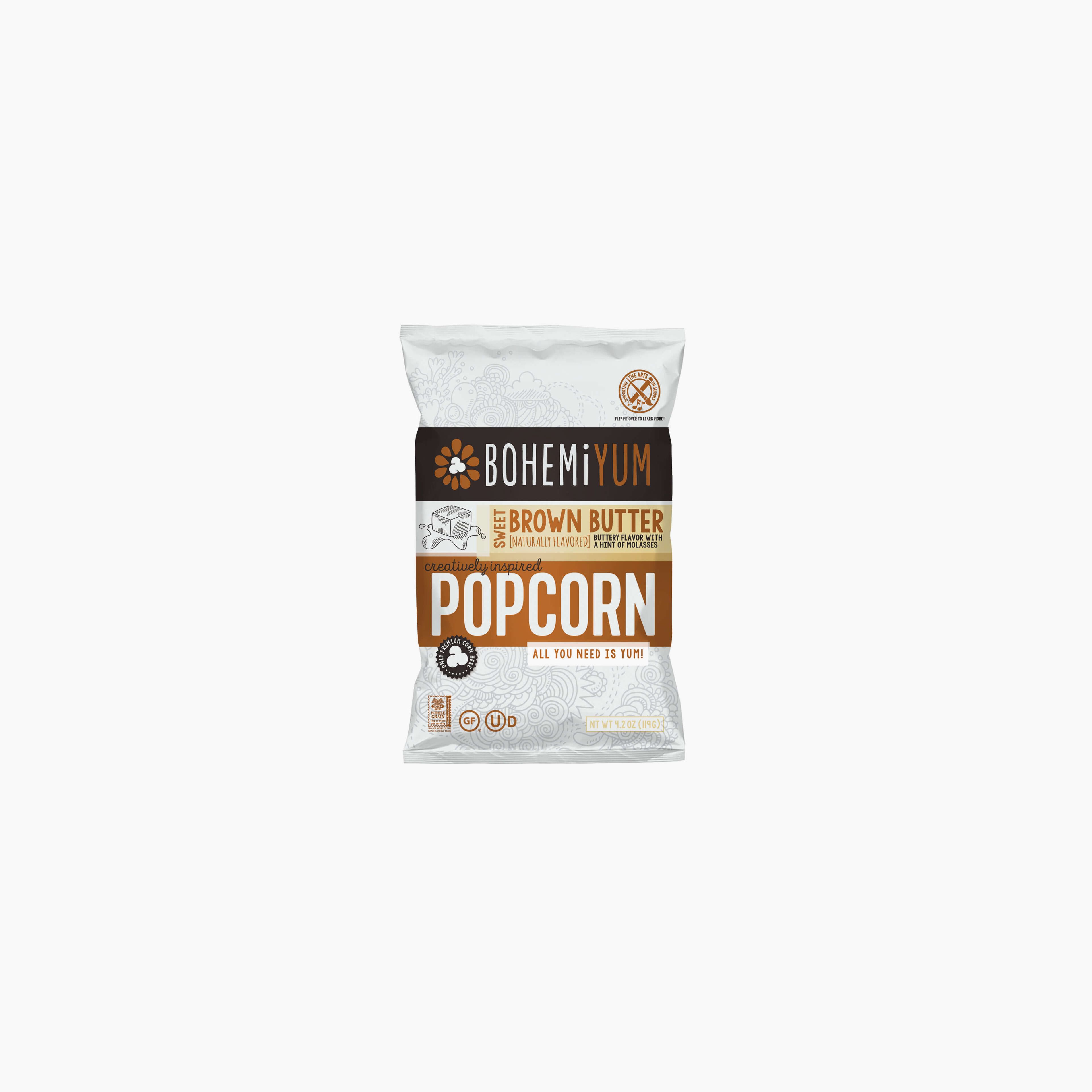 Sweet Brown Butter Popcorn Pack