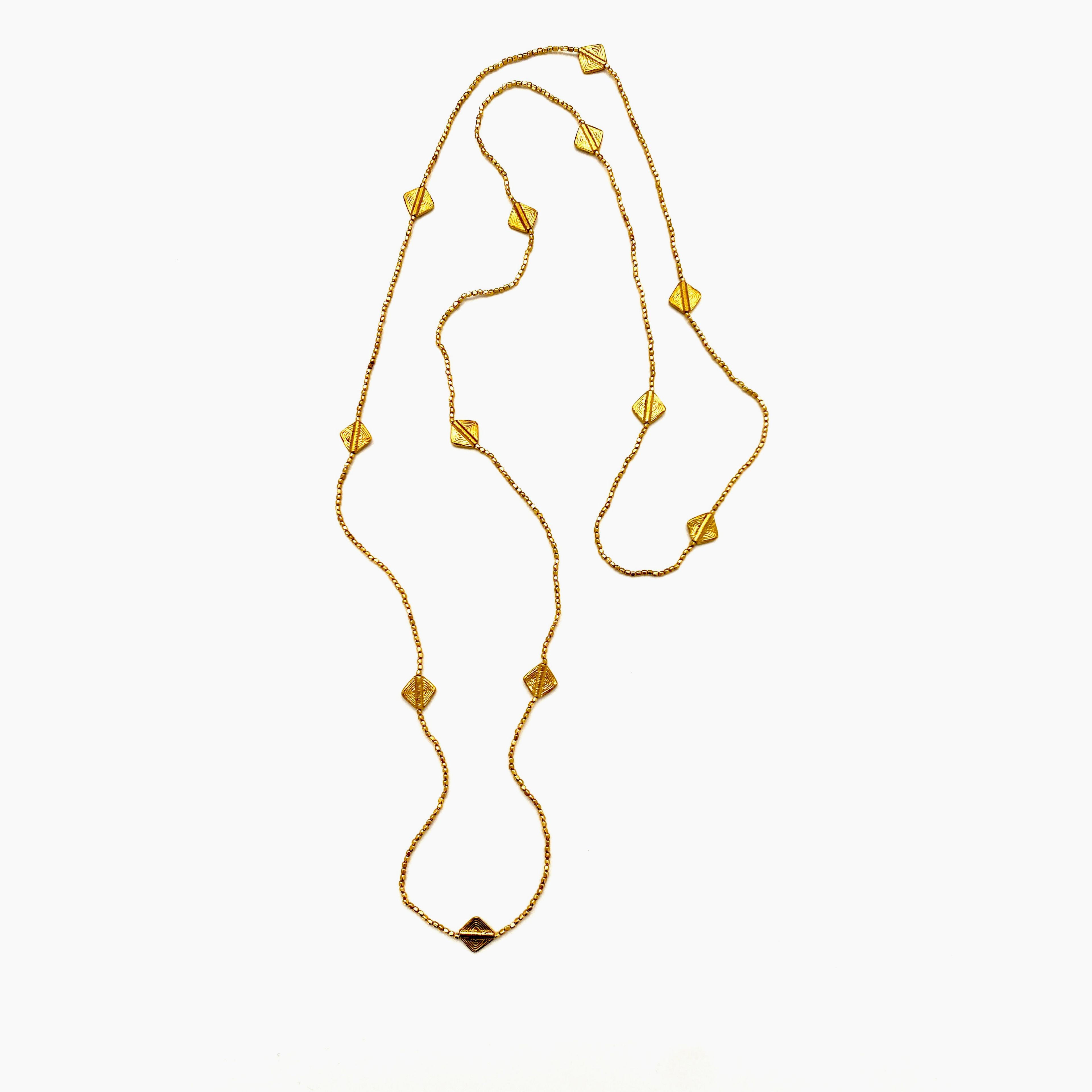 Akila Brass Necklace