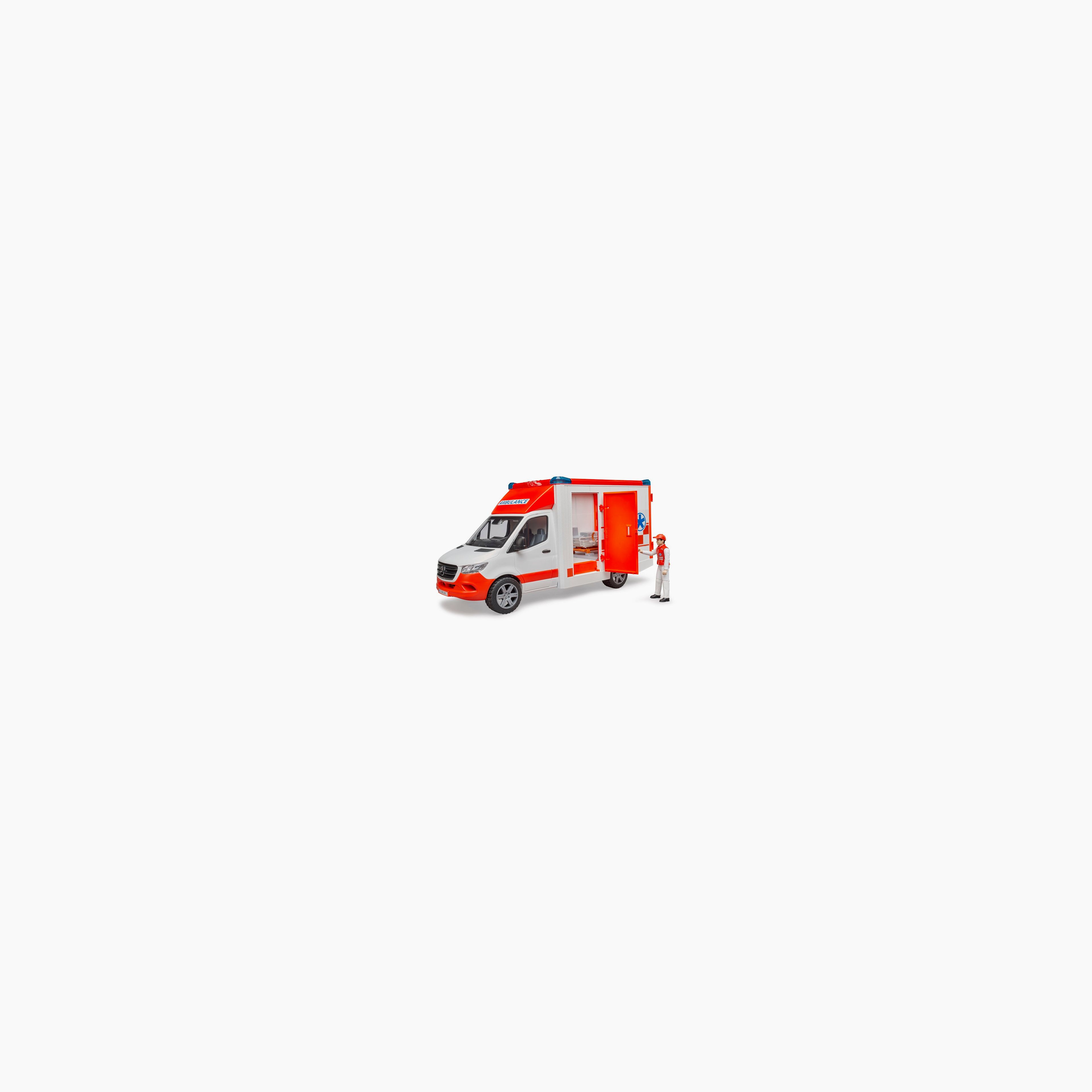Bruder 02676 MB Sprinter Ambulance w/ Driver 20.12.8