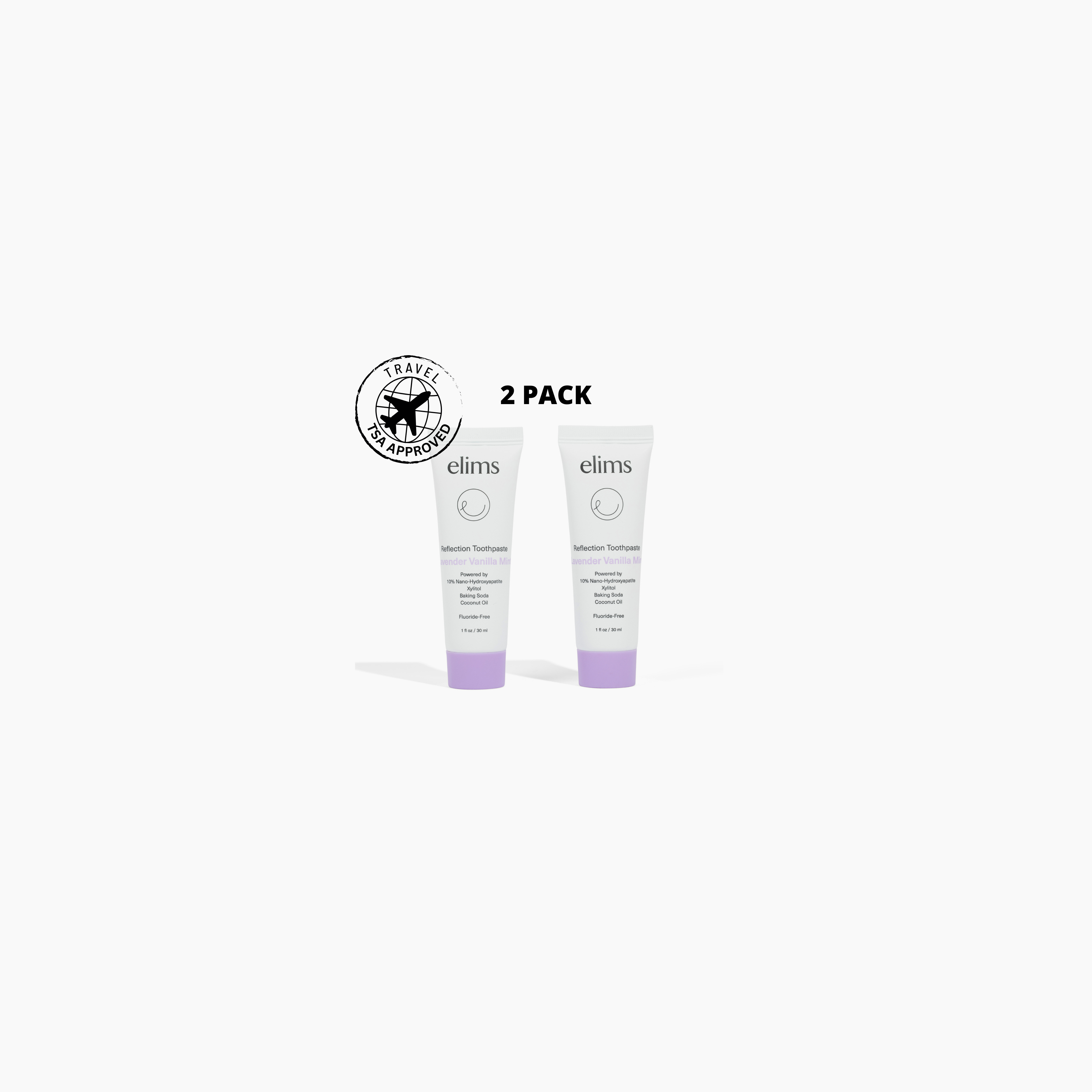 Travel Size Toothpaste (2-PACK)