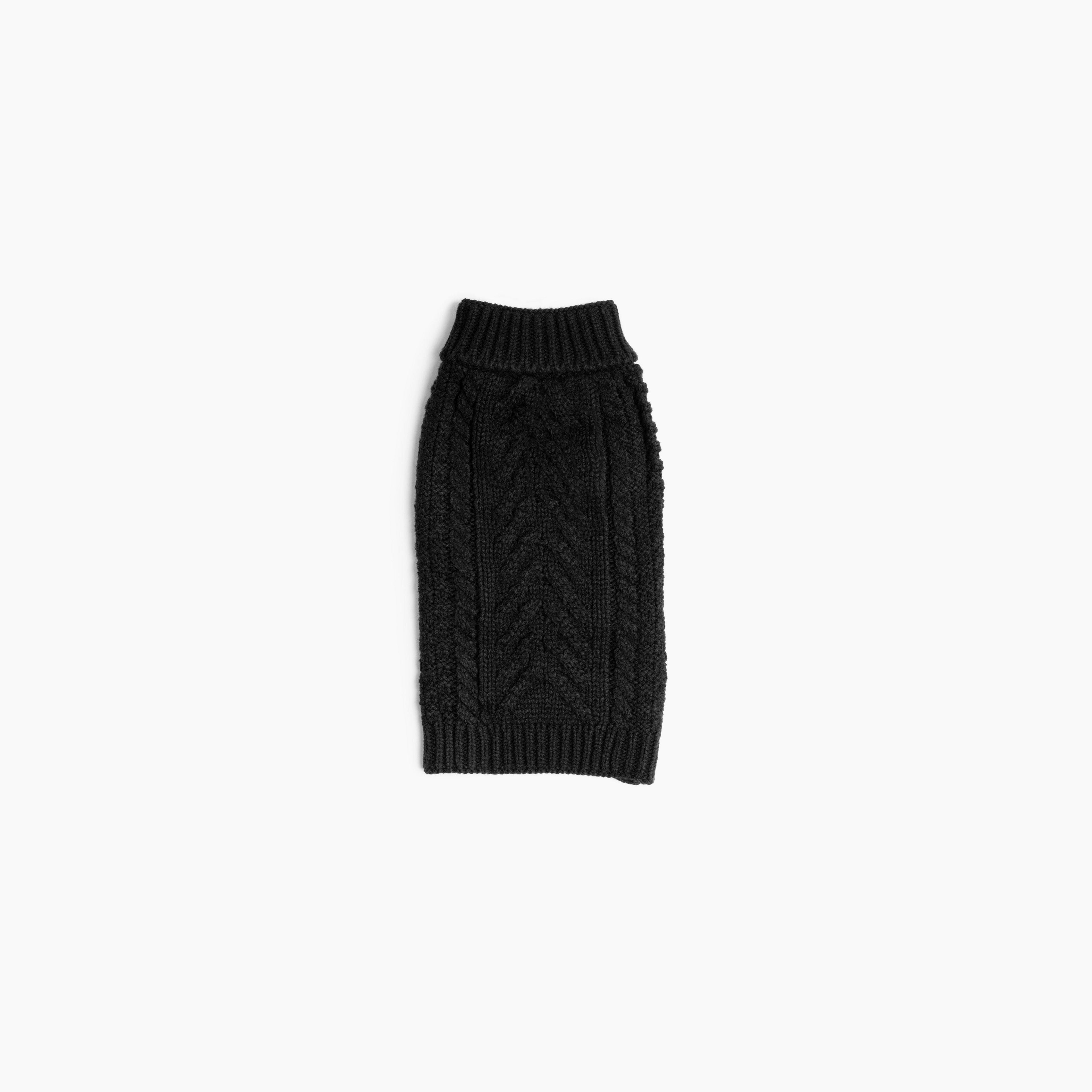 Black Super Chunky Sweater