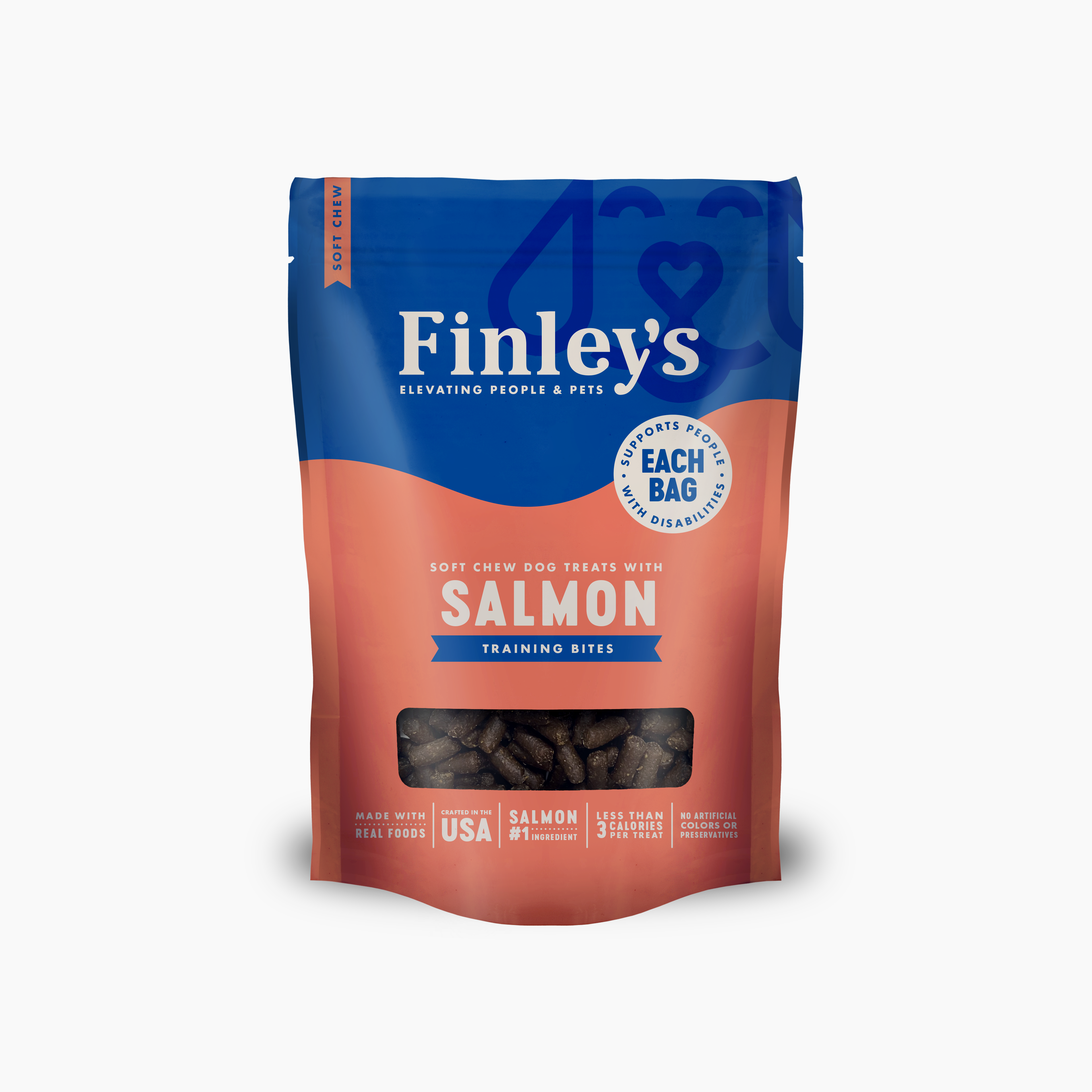 Finley's Salmon Recipe Soft Chew Training Bites