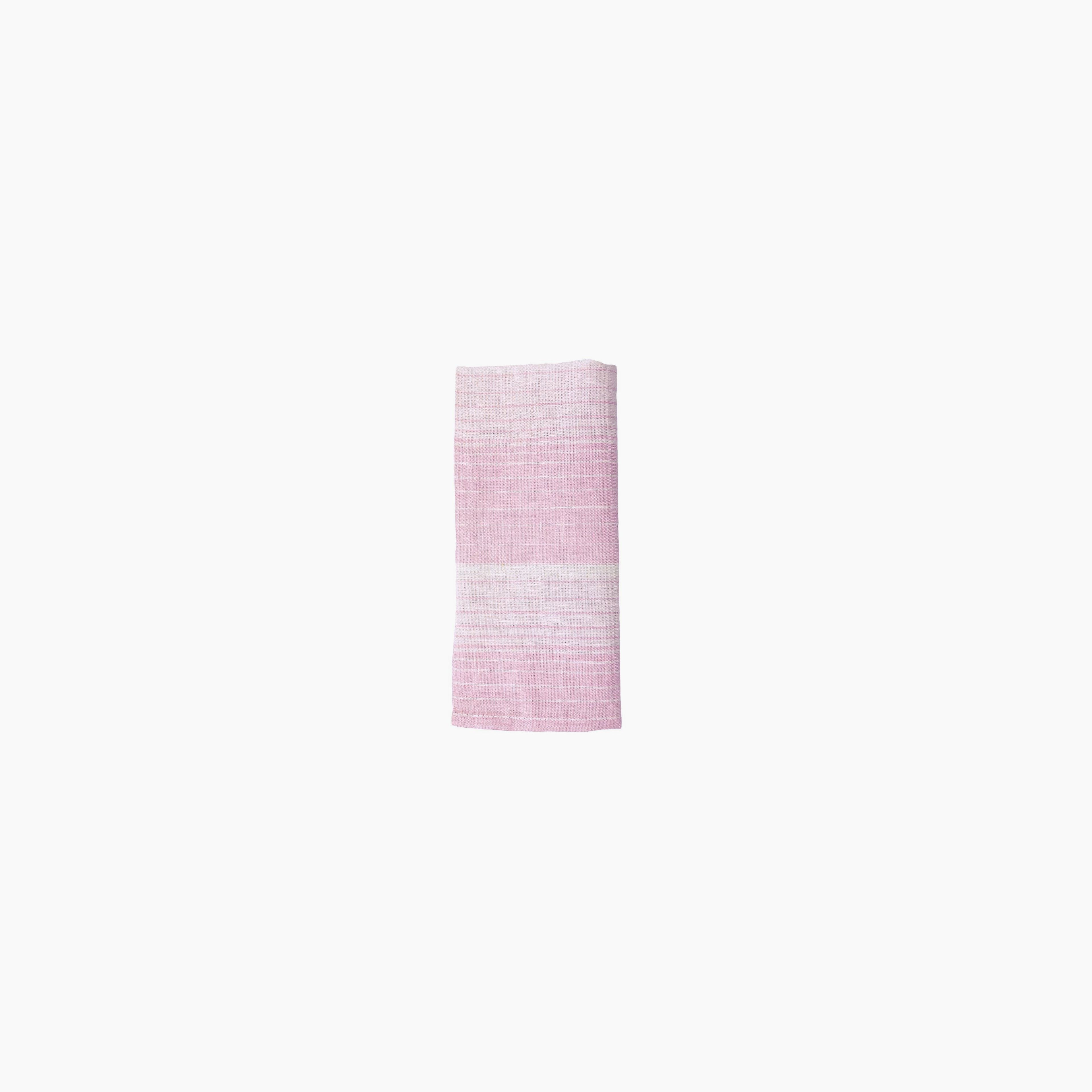 Napkin in Cortina Pink Linen