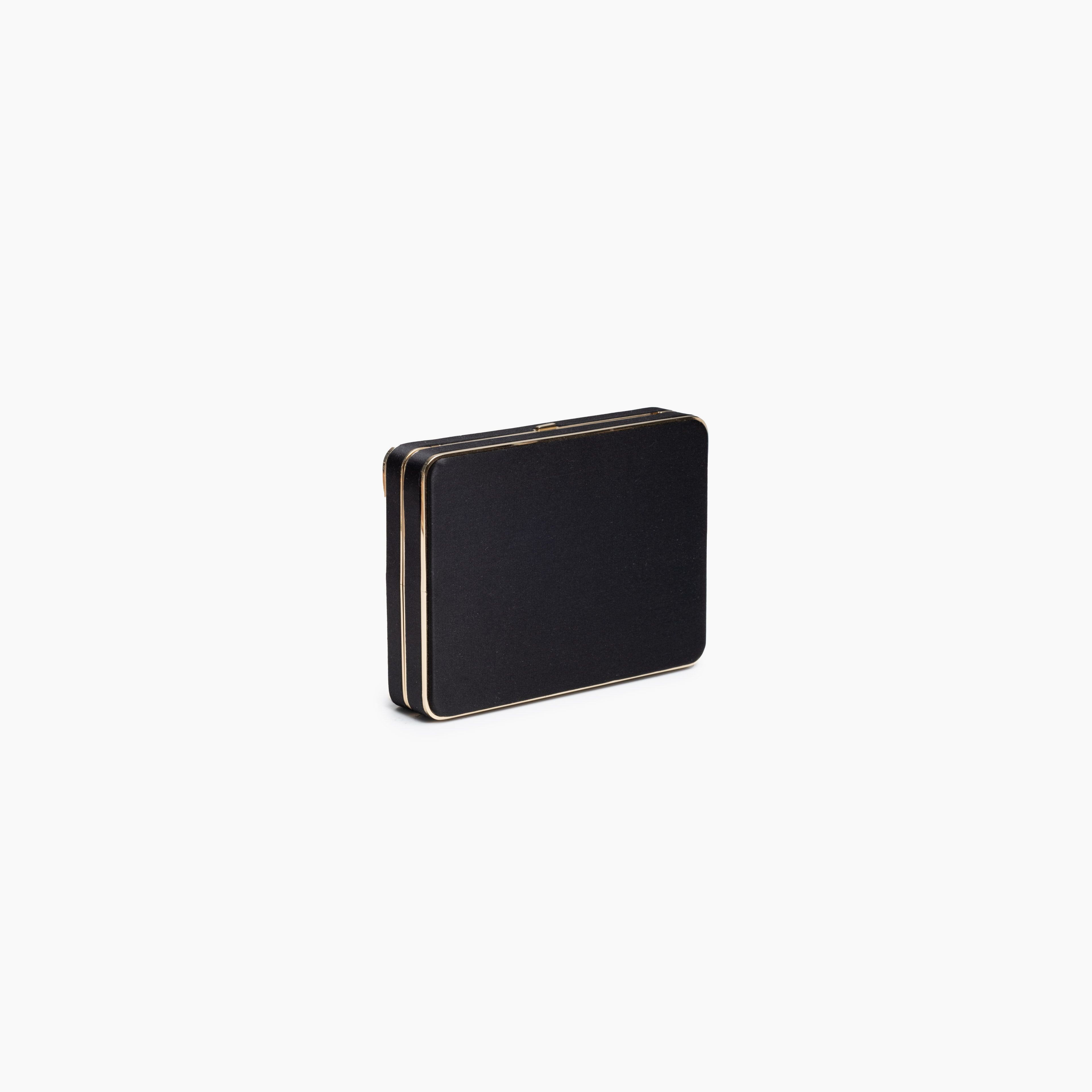 The Square Compact Case in Satin