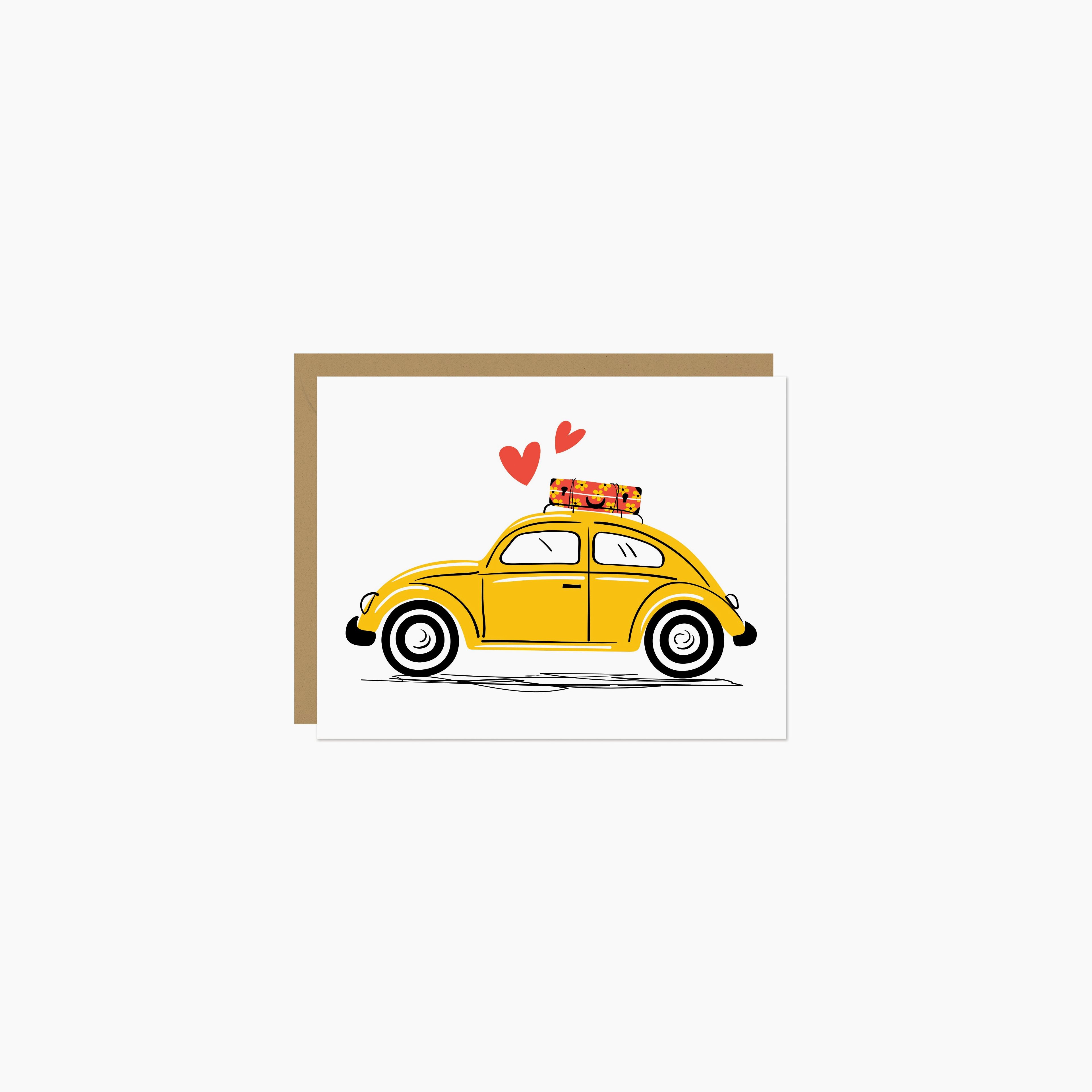 Little Car Love Card
