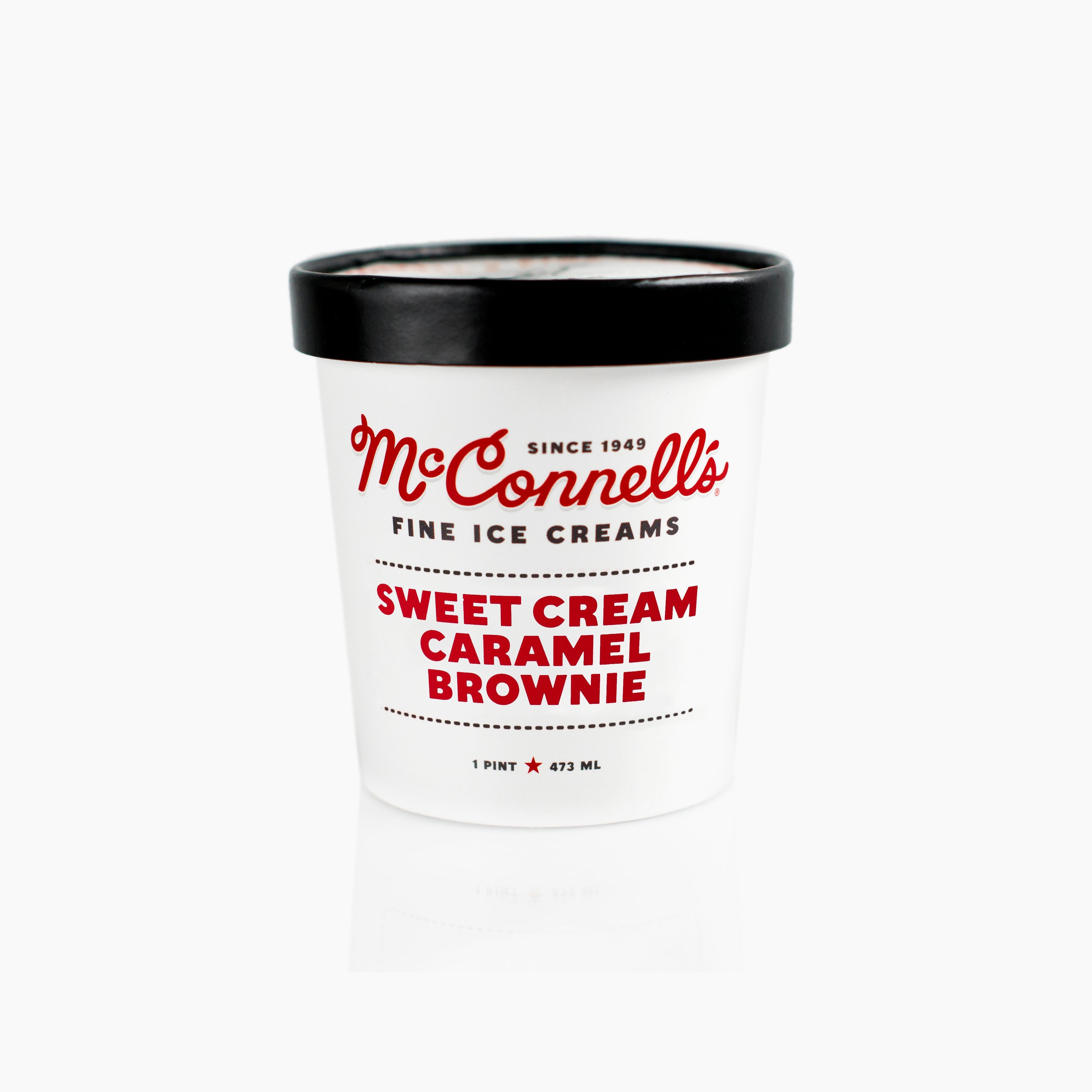 Sweet Cream Caramel Brownie