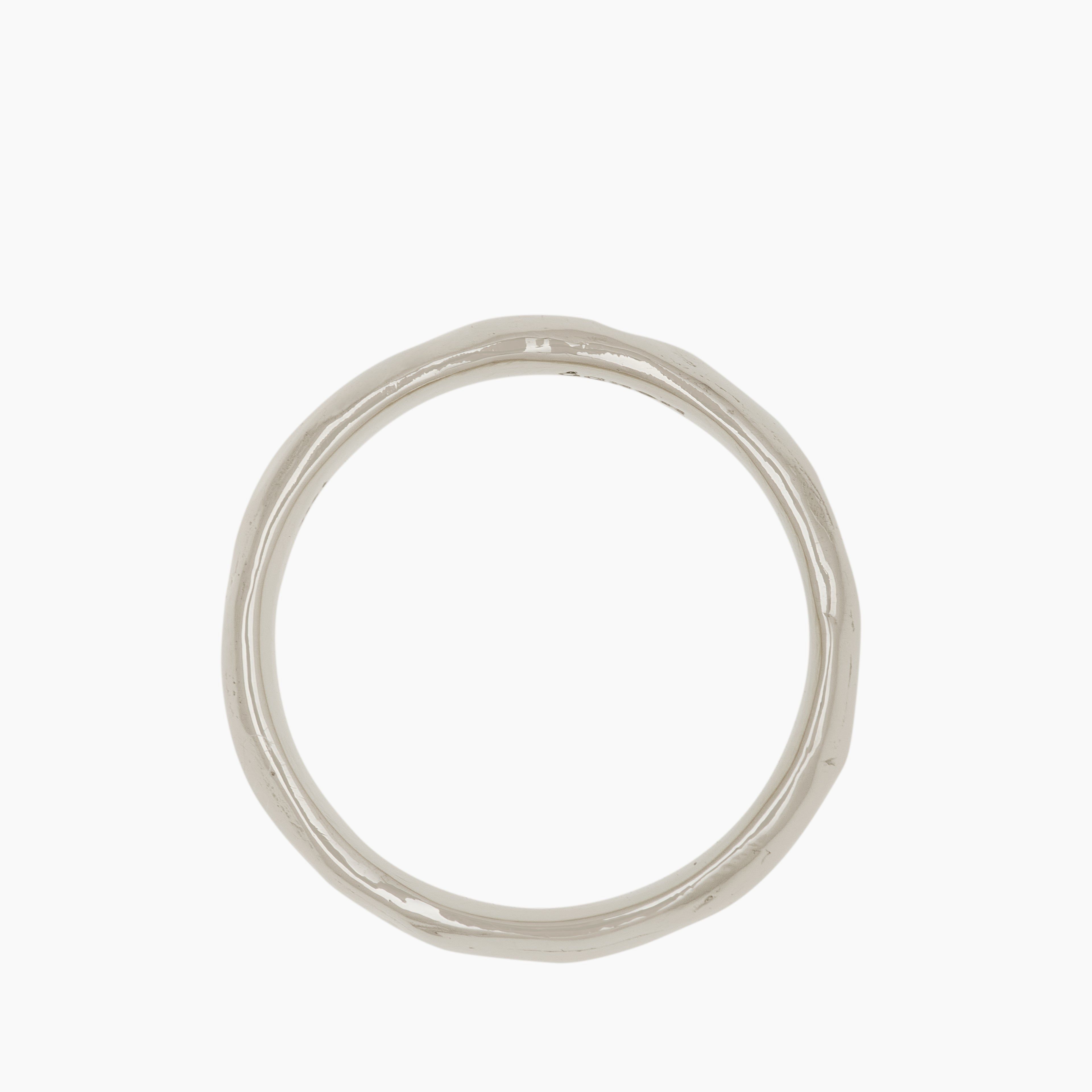 Amador Band 4.5mm in White Gold