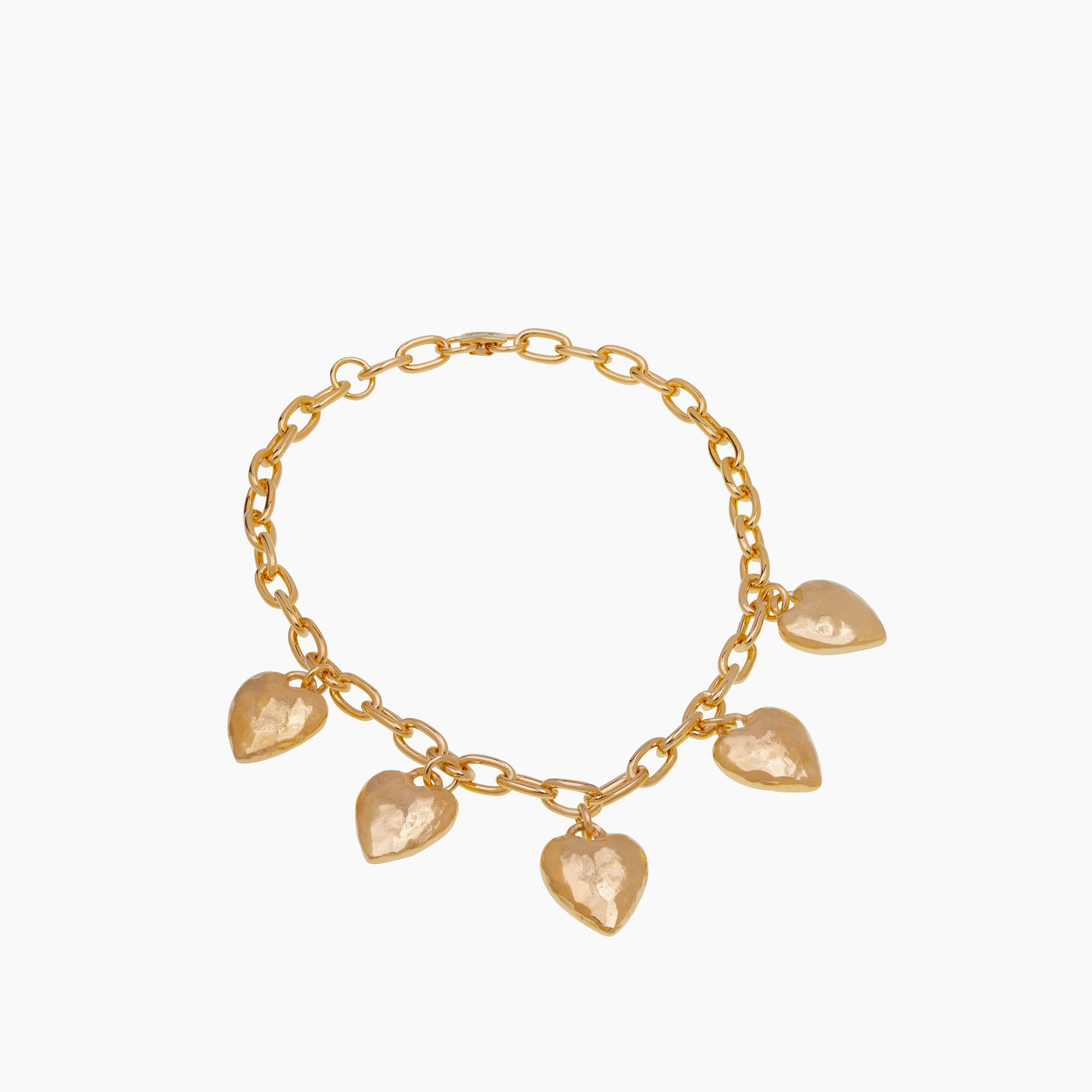 Heart Burn Necklace in Gold