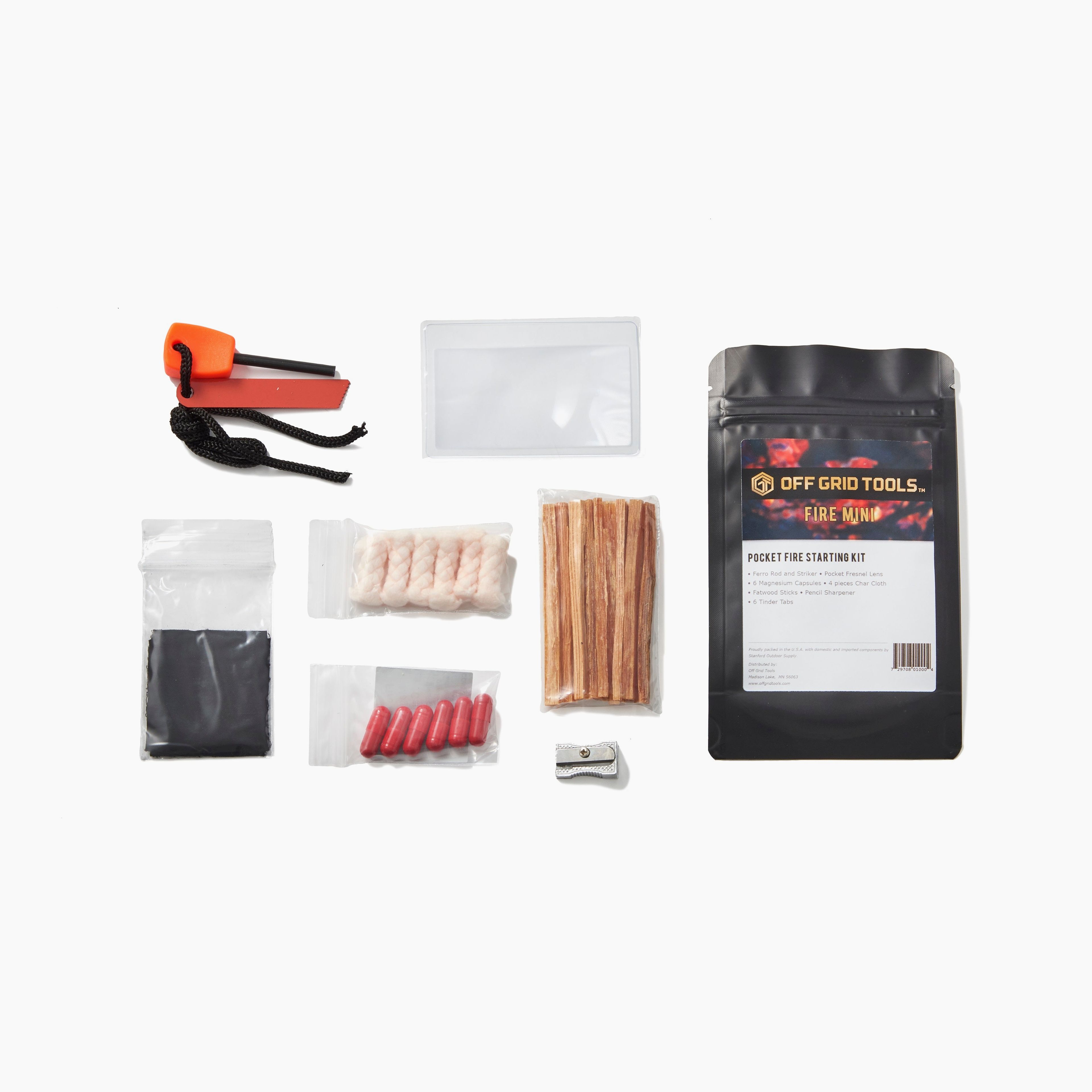 OGT Fire Mini - Pocket Fire Starting Kit