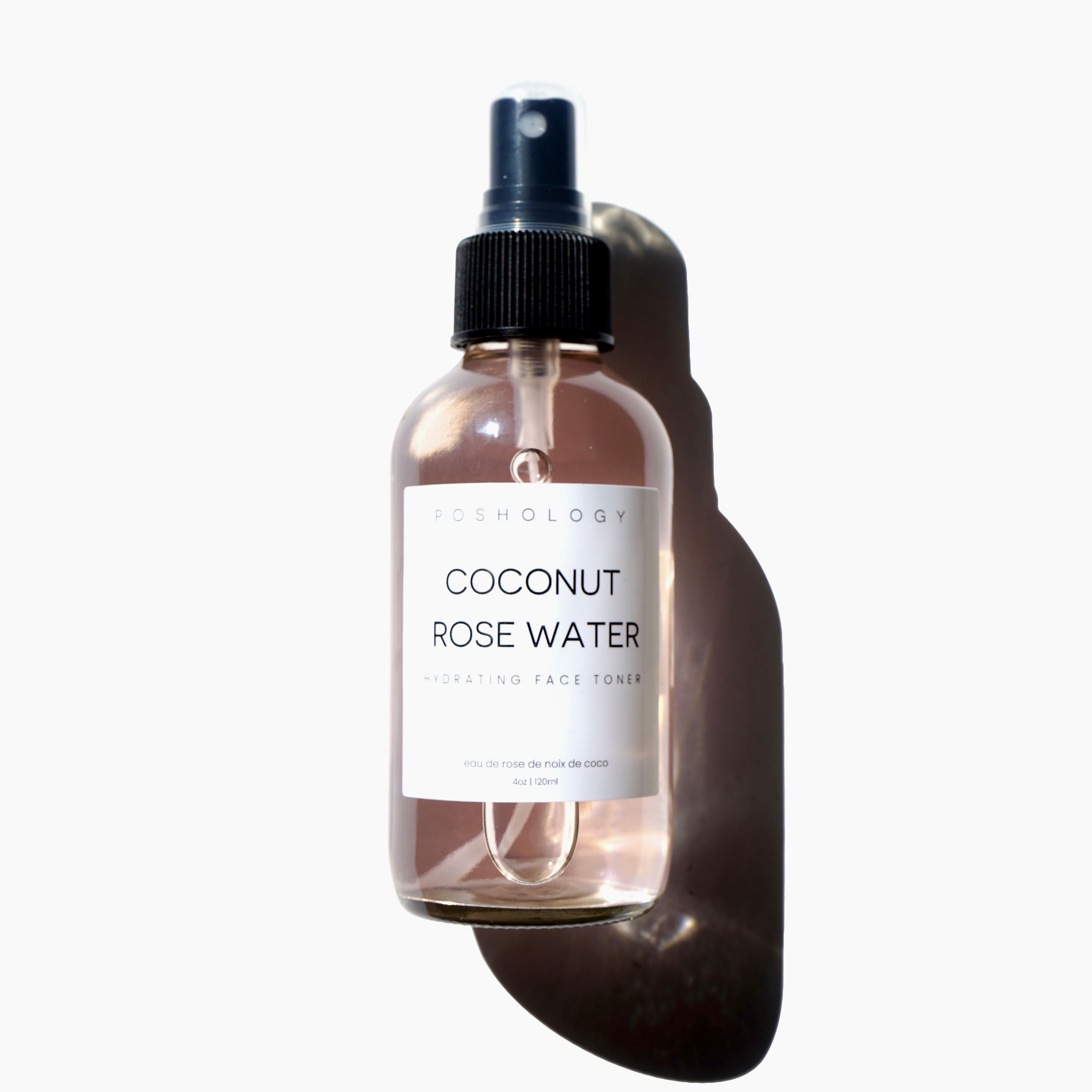 Coconut + Rose Water Hydrating Face Toner (4oz)