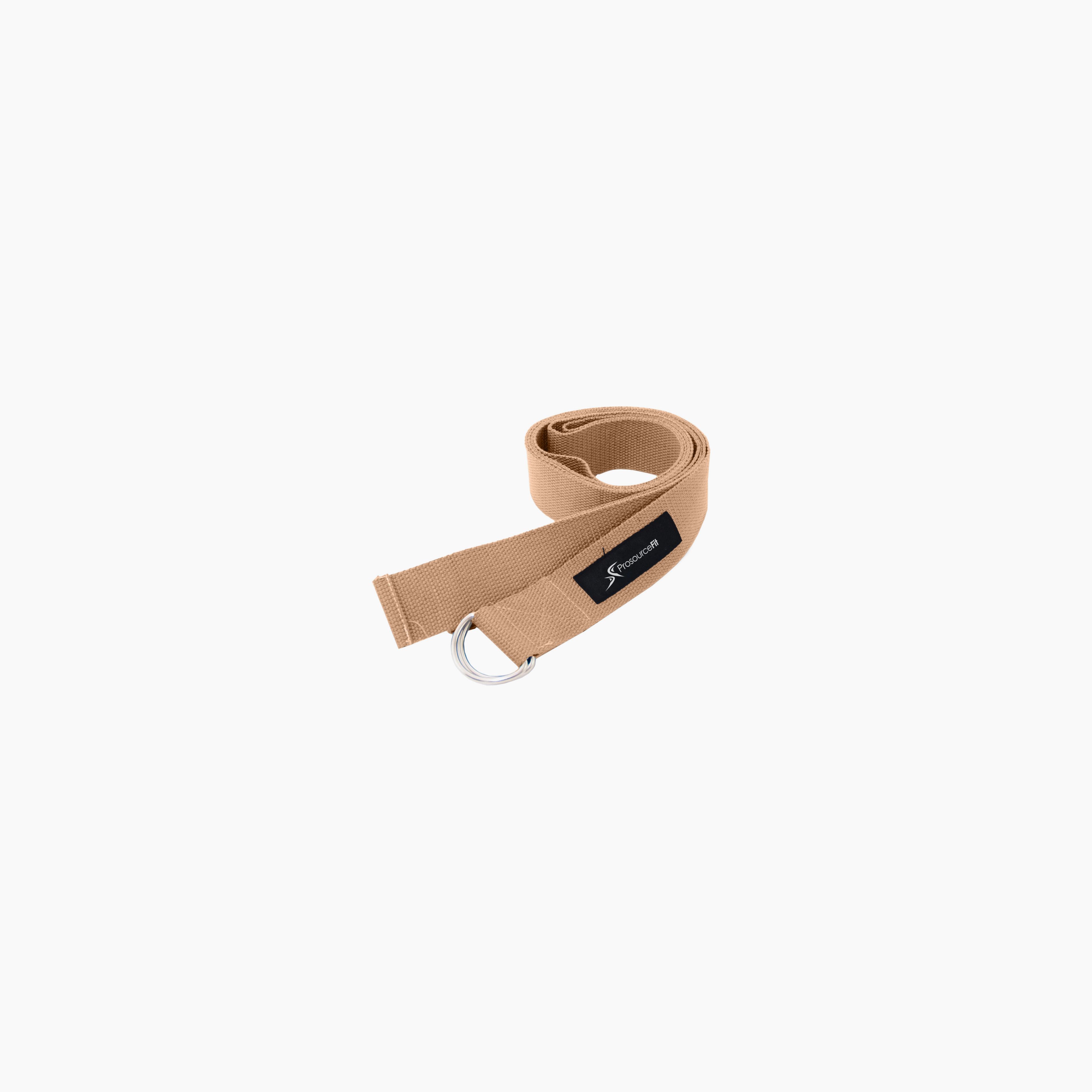 Metal D-Ring Yoga Strap