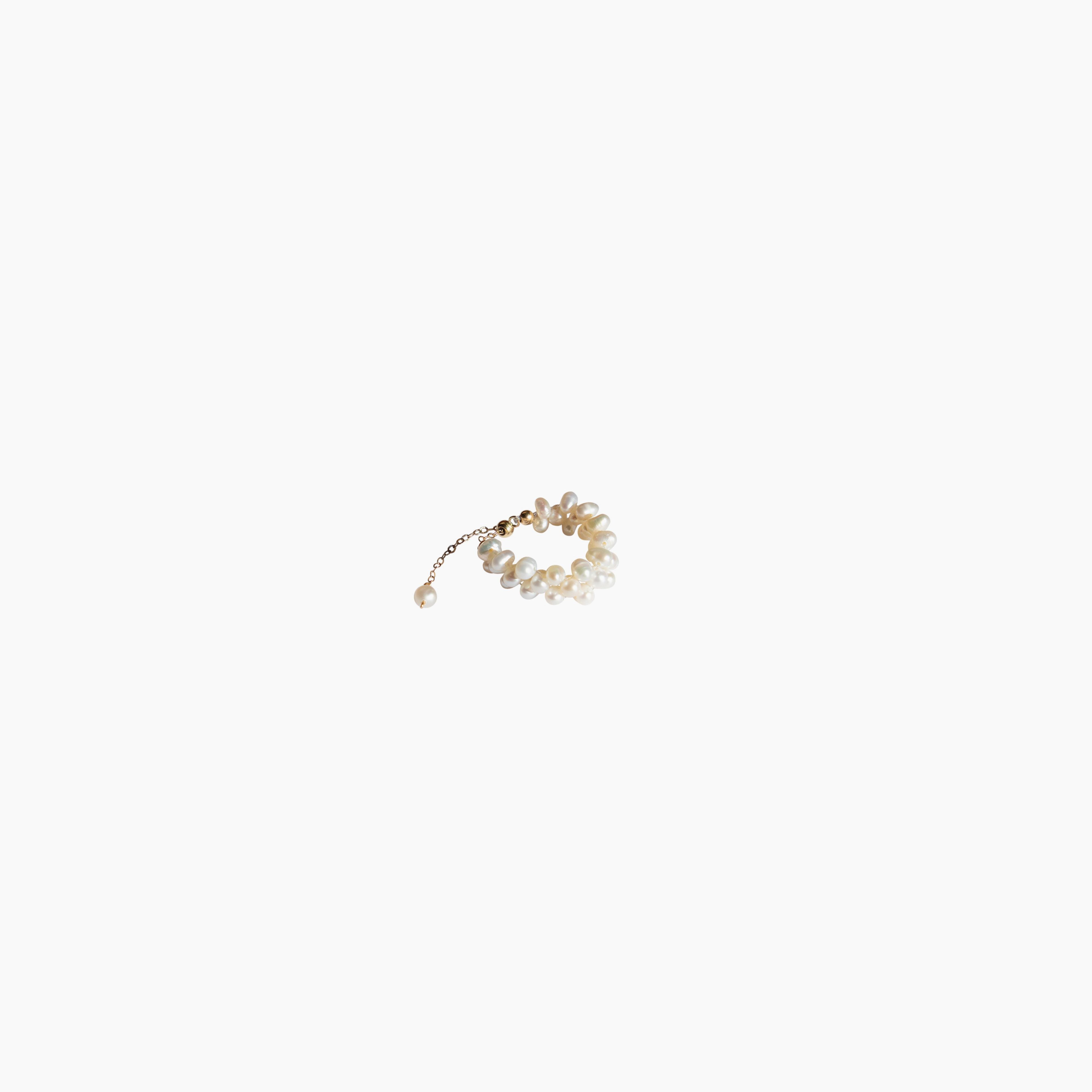 Estelle — Freshwater pearl adjustable ring