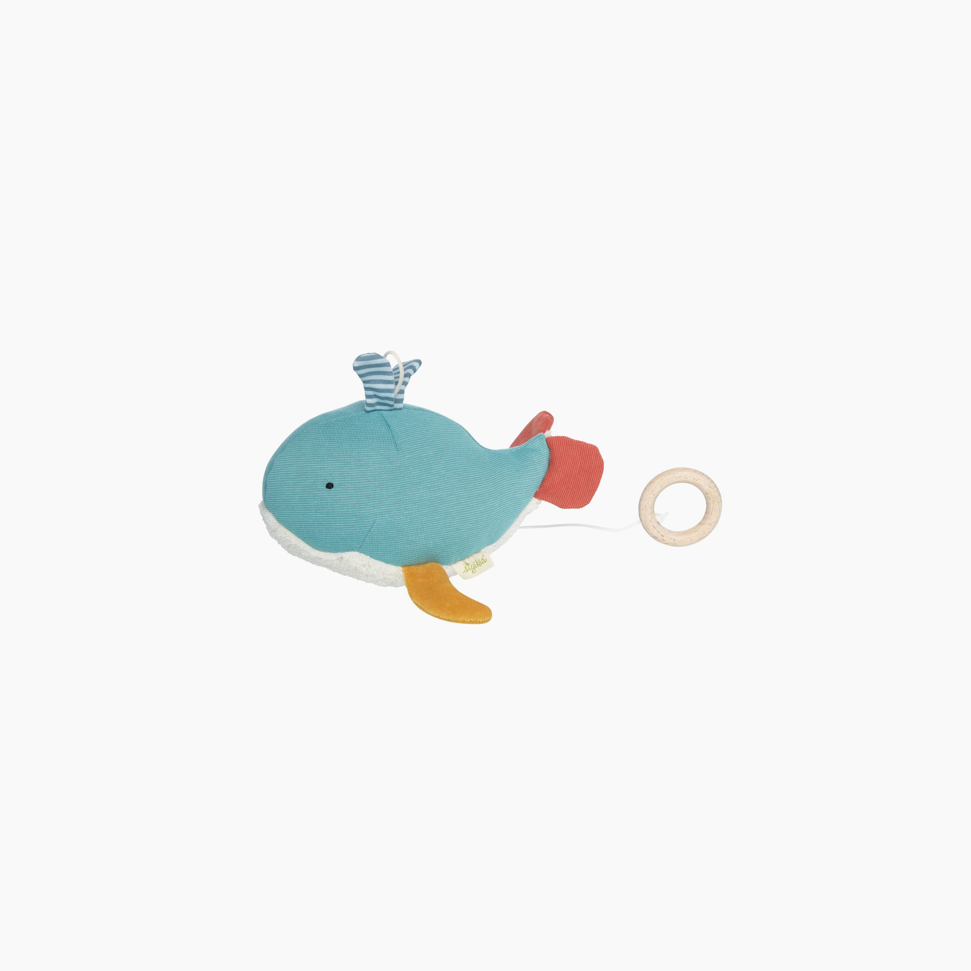 Organic Whale Musical Toy