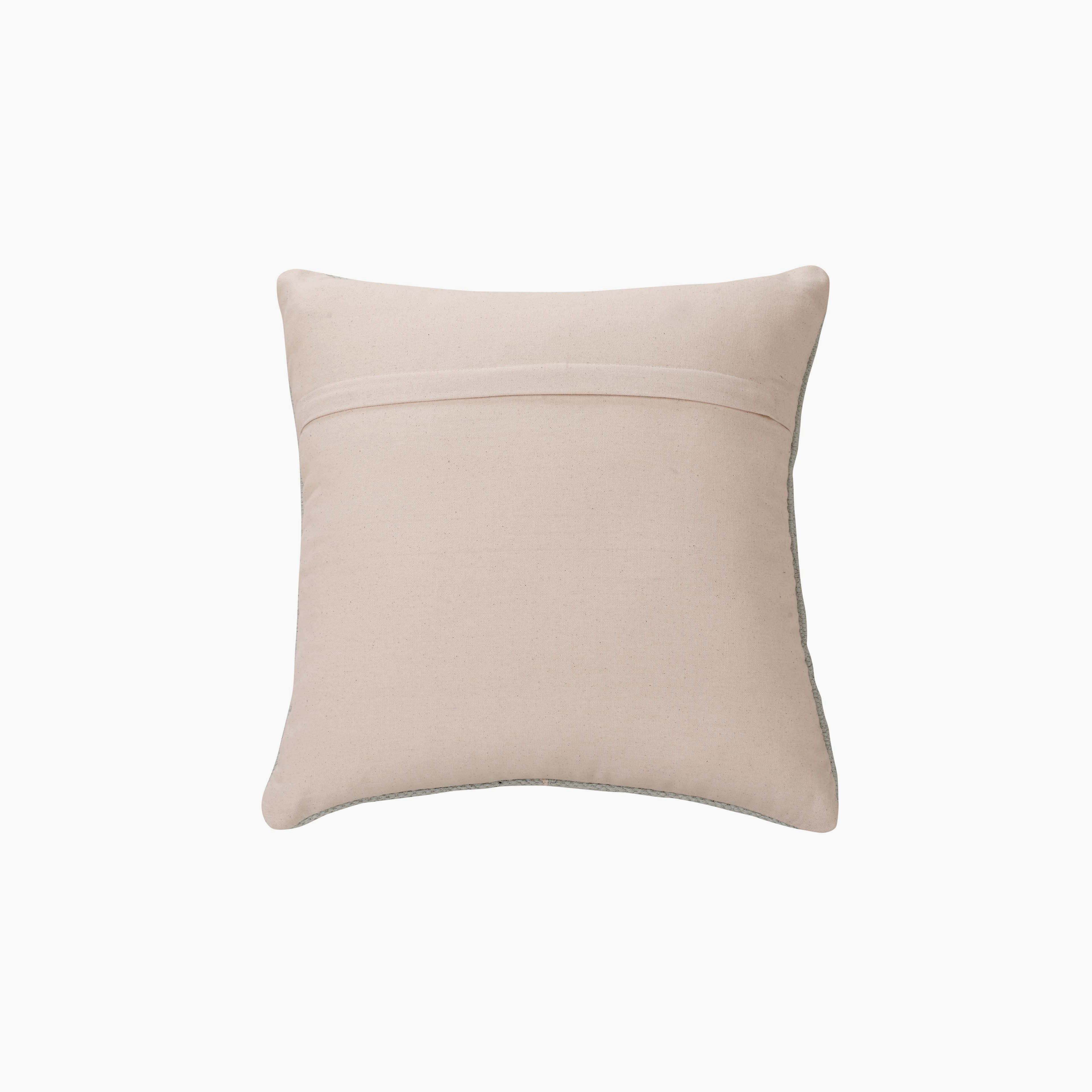 Diamond Accent Pillow, Blue - 18x18 inch
