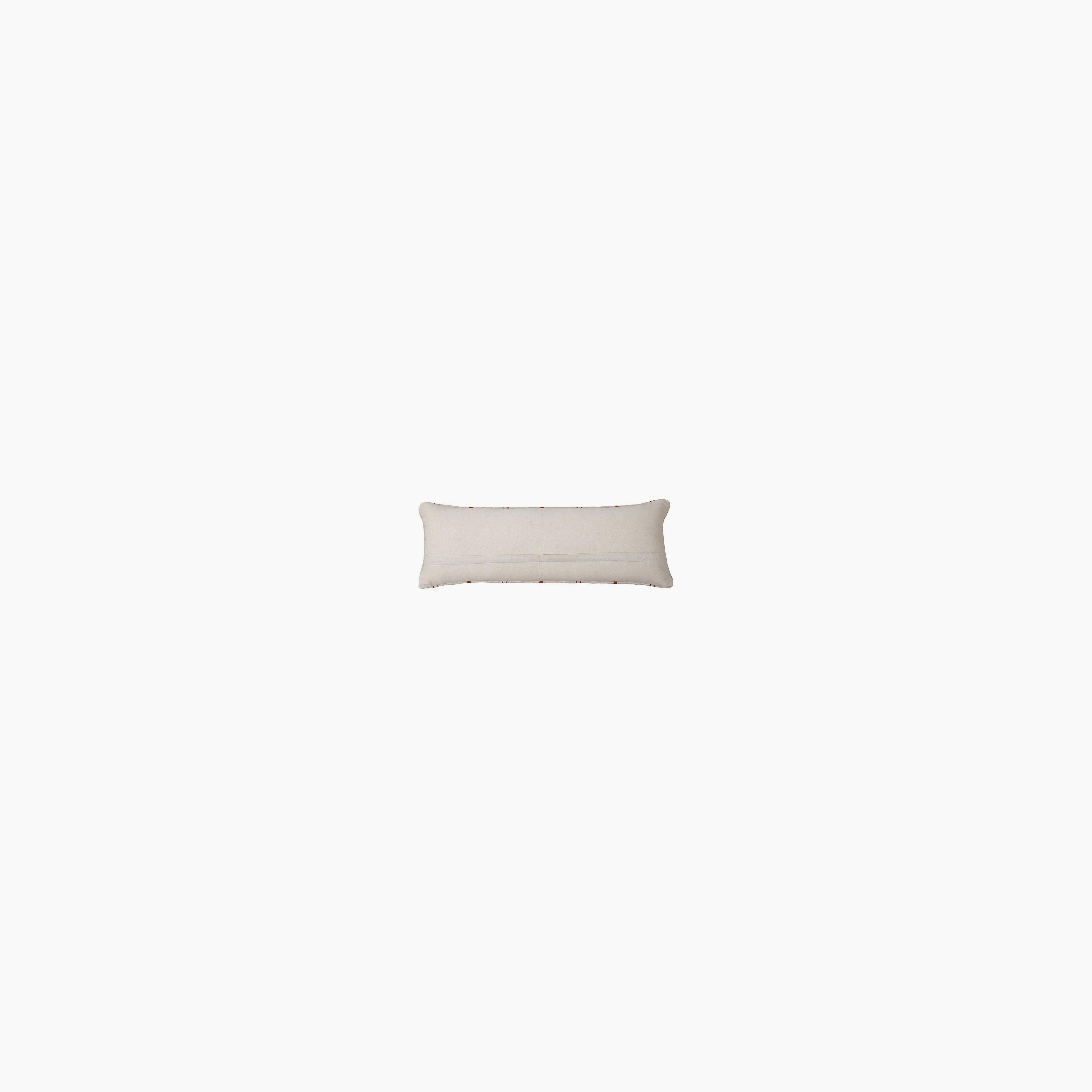 Terra Diamond Lumbar Pillow_Fall Decor - 12 x 34 inch