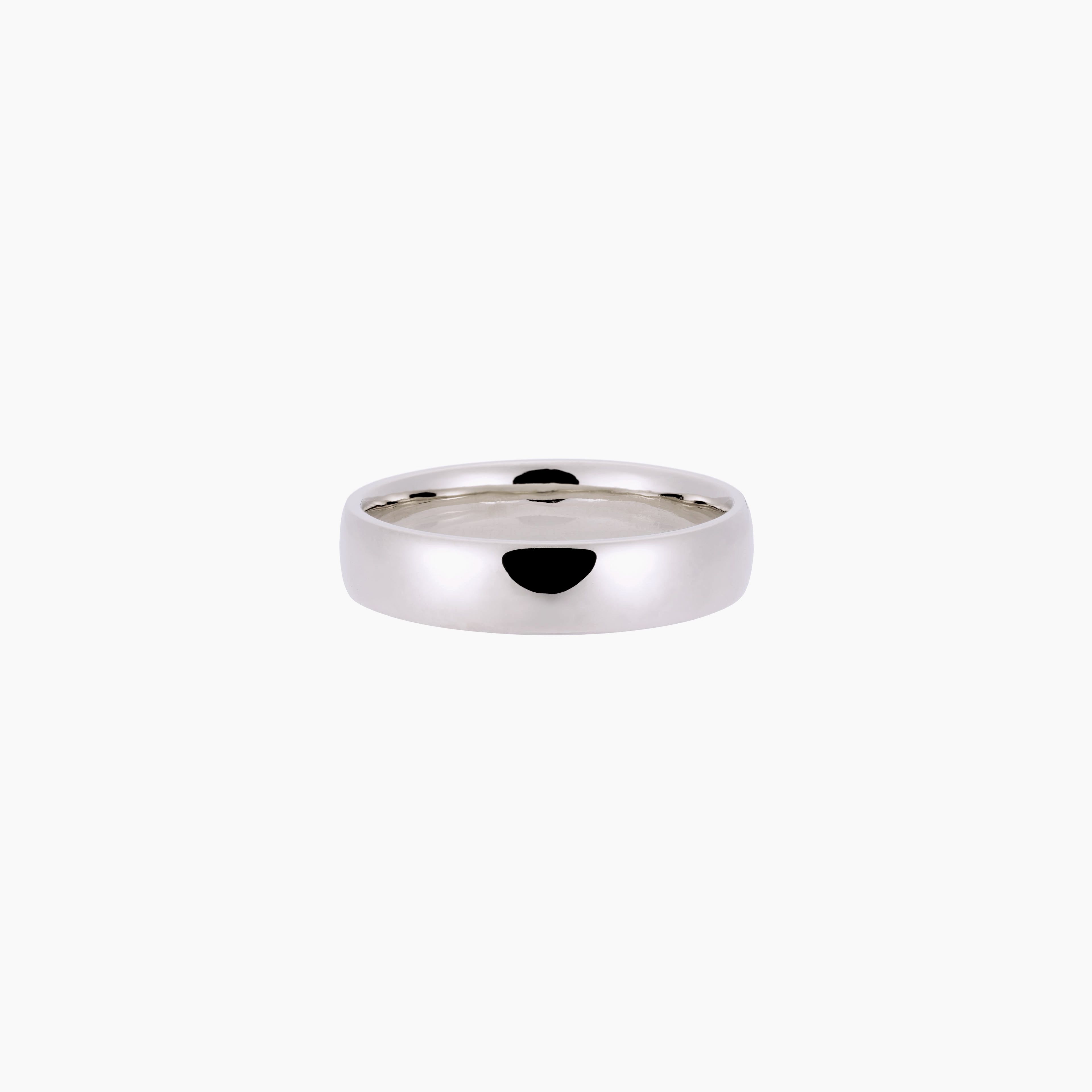 5mm Classic Domed Wedding Band