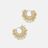 Jaskamal Earrings - Large Pavé/Gold