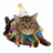 Birthday Celebration Hat & Collar for Cats