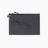 Felicity Zippered Clutch With Wristlet Large - Black