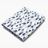 Gray Banners Marching Fitted Crib Sheet