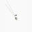 Skylar — Baroque pearl and blue zircon necklace