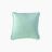Mint Green Soft Linen Euro Pillow 26x26