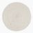 BRITISH COLOUR STANDARD - Silky Jute Round Placemat in Pearl White, 1 Mat, 14" D