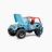 Bruder 02541 Jeep Cross Country Racer Blue w/ Driver 18.10.10