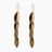 PETAL Earrings Long - Bronze