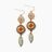 Sparkling Hibiscus Earrings