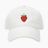 Kids Strawberry Baseball Hat - White