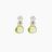 Lemon Topaz & Fresh Water Pearl Fantasy Drop Earrings