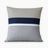 Chambray Striped Pillow - Navy