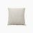 Aaakar Checkered BlockPrinted Throw Pillow, Rust 18x18 inches