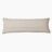 Terra Stripe Lumbar Pillow_Fall Orange_ - 12x34 inch