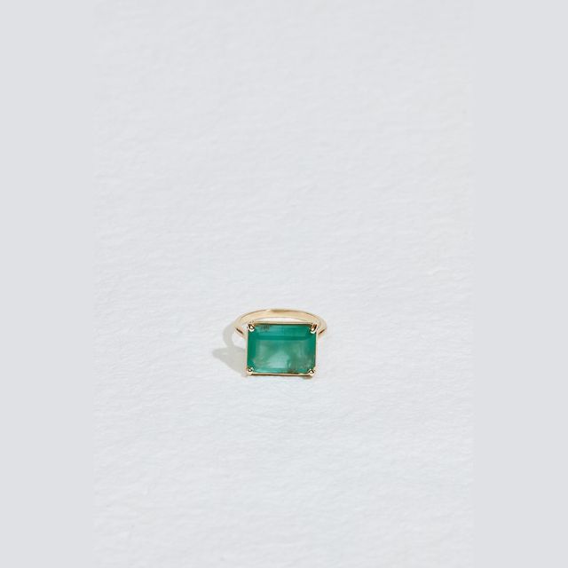 Jp Four Prong Zambian Emerald Ring